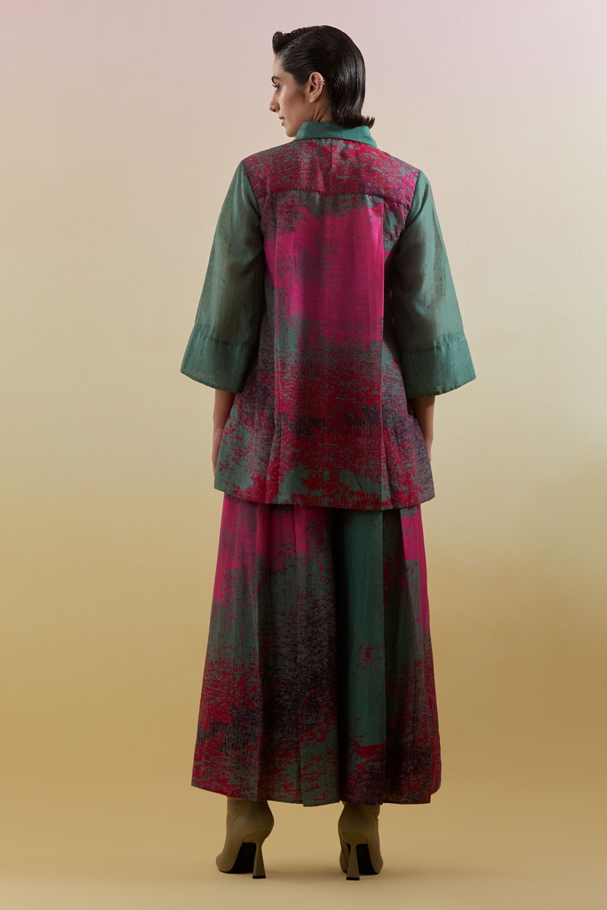 Gliss Pink & Green Co-ord Set