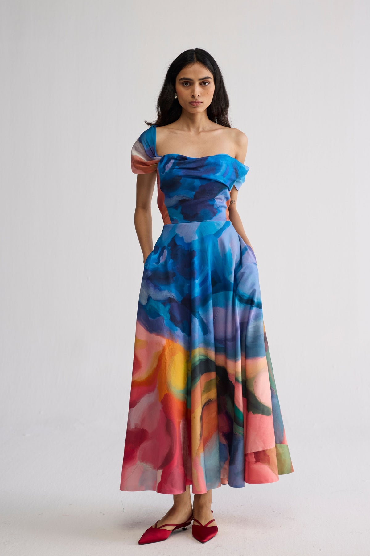Rainbow Garden Dress