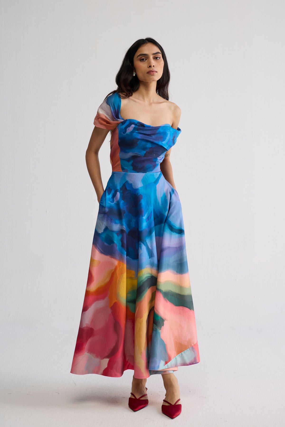 Rainbow Garden Dress