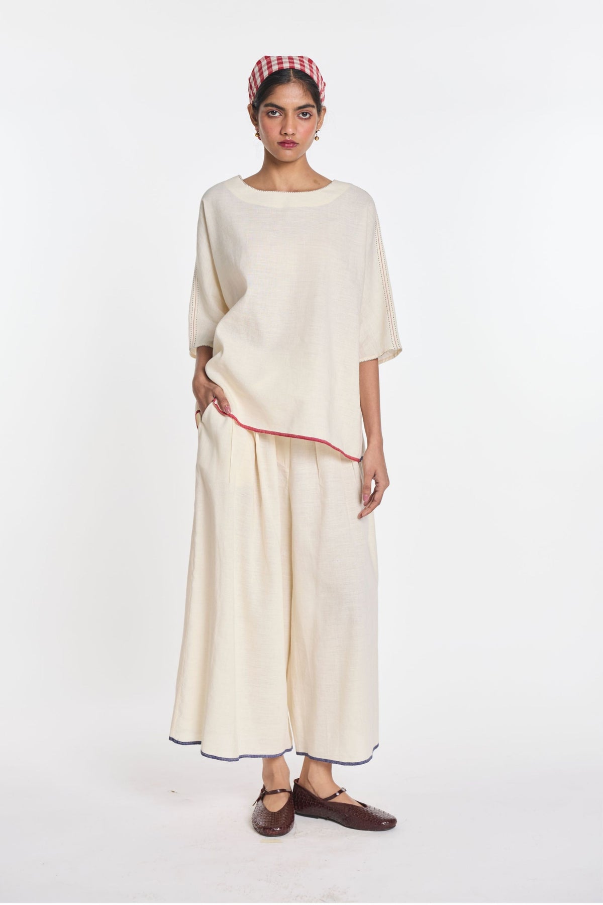 Bergamot Drop Shoulder Top