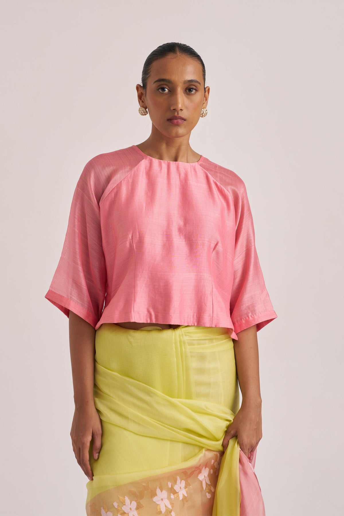 Swara Pink Blouse