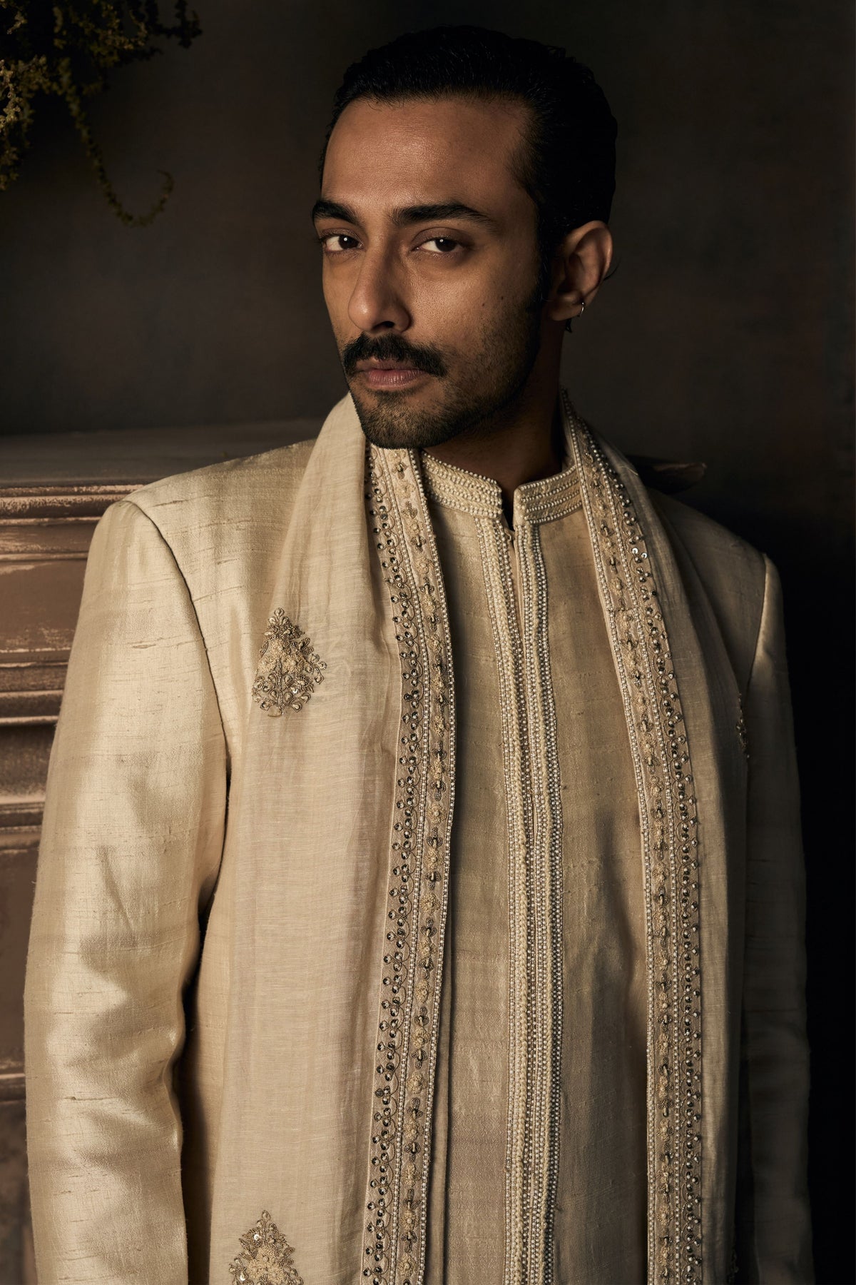 The Royal Mogra Sherwani Set
