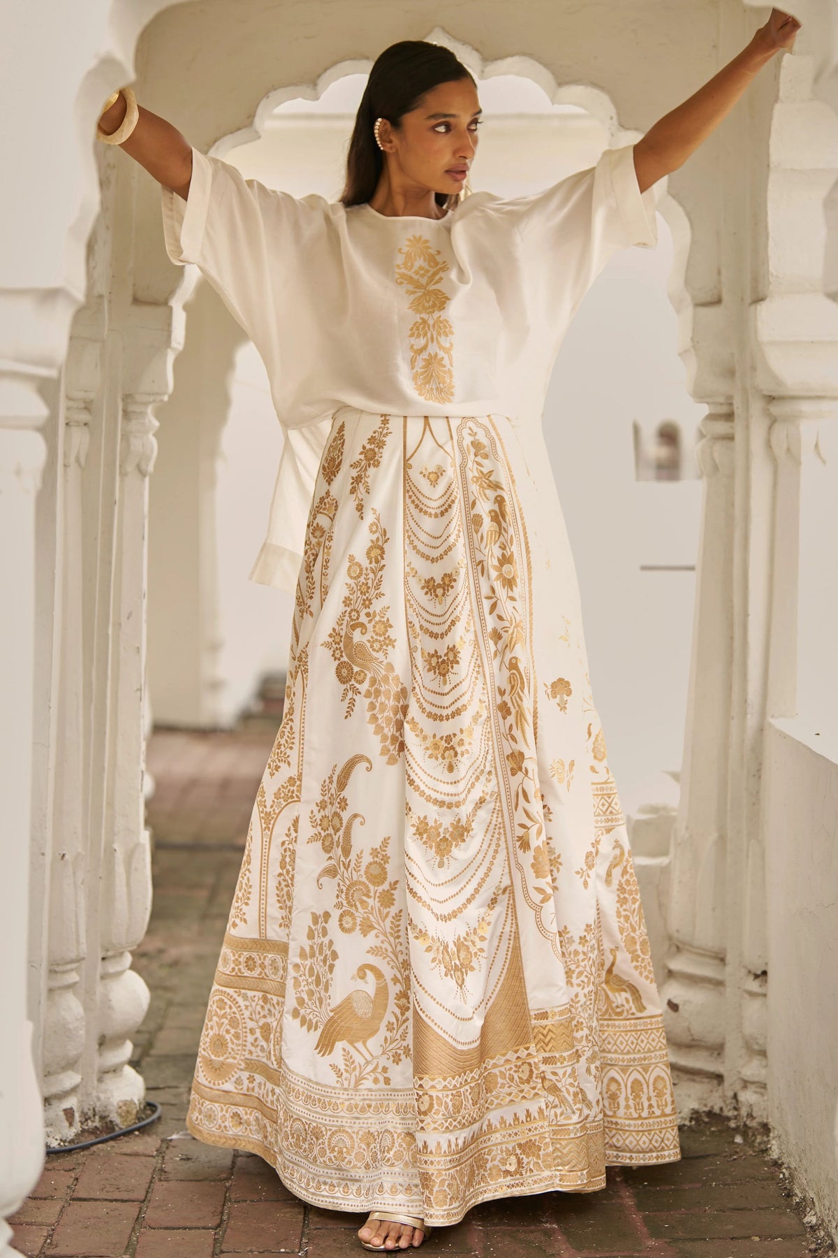 Banares Silk Brocade Lehenga