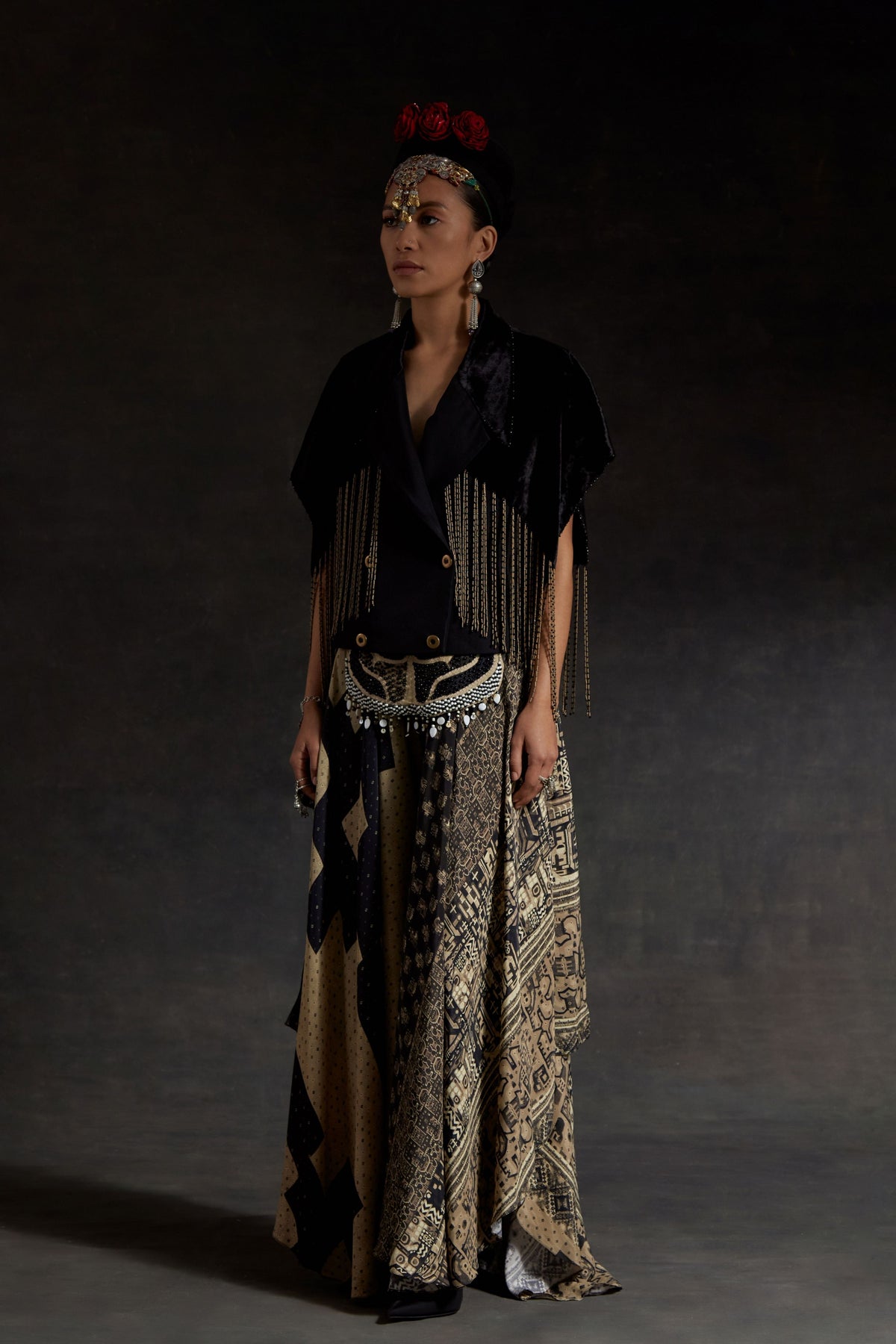 Zoa Cropped Trench Set