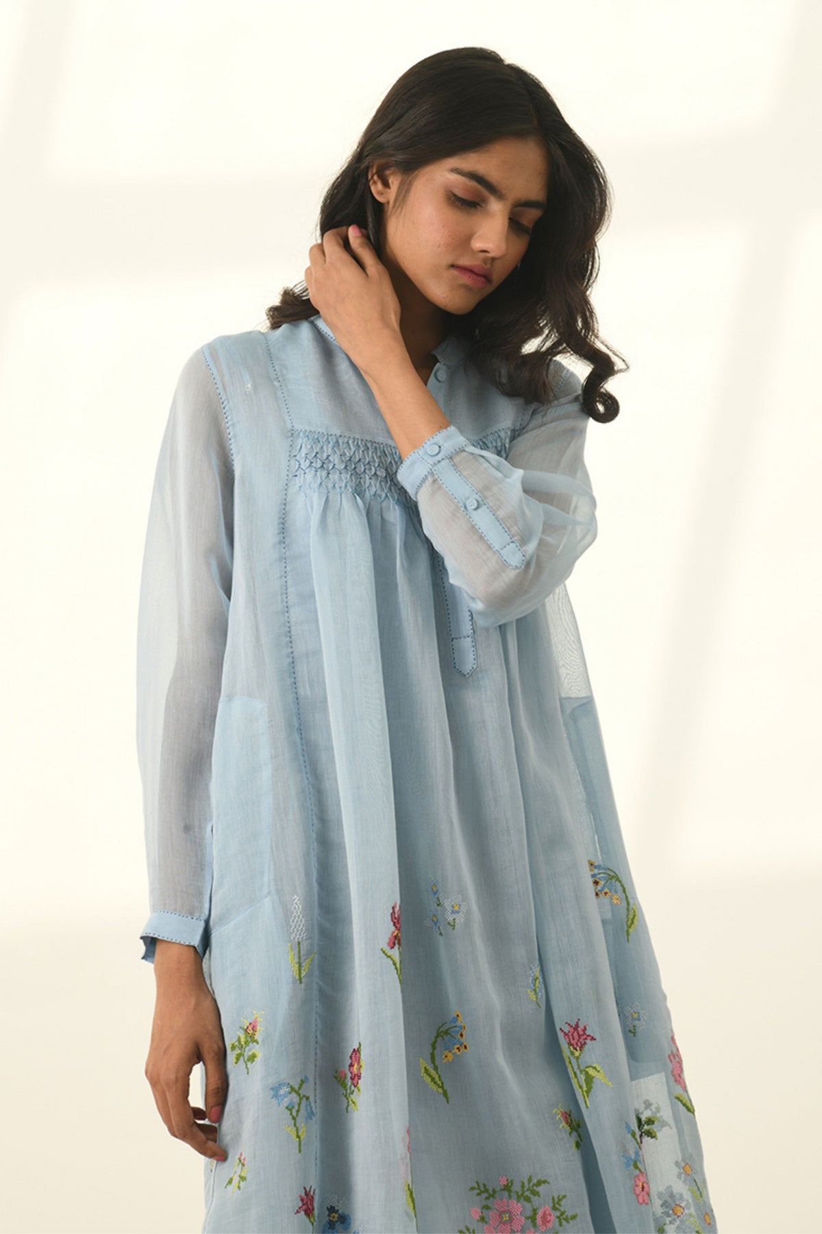Blue Altissimo Tunic Dress