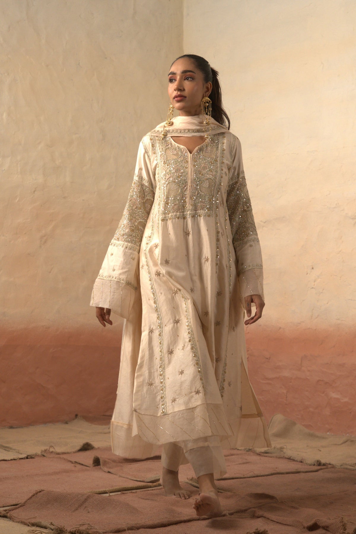 Ivory Kurta Set