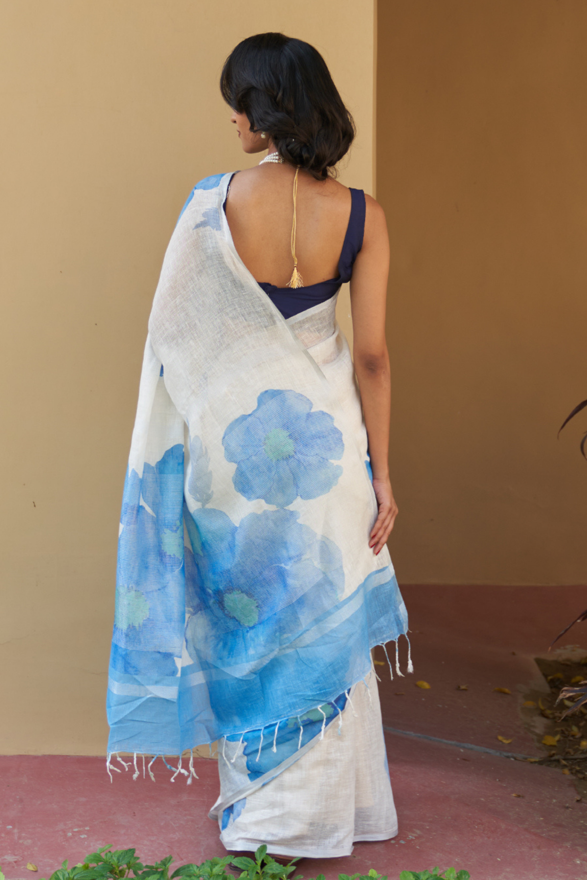 Vani Blue Saree