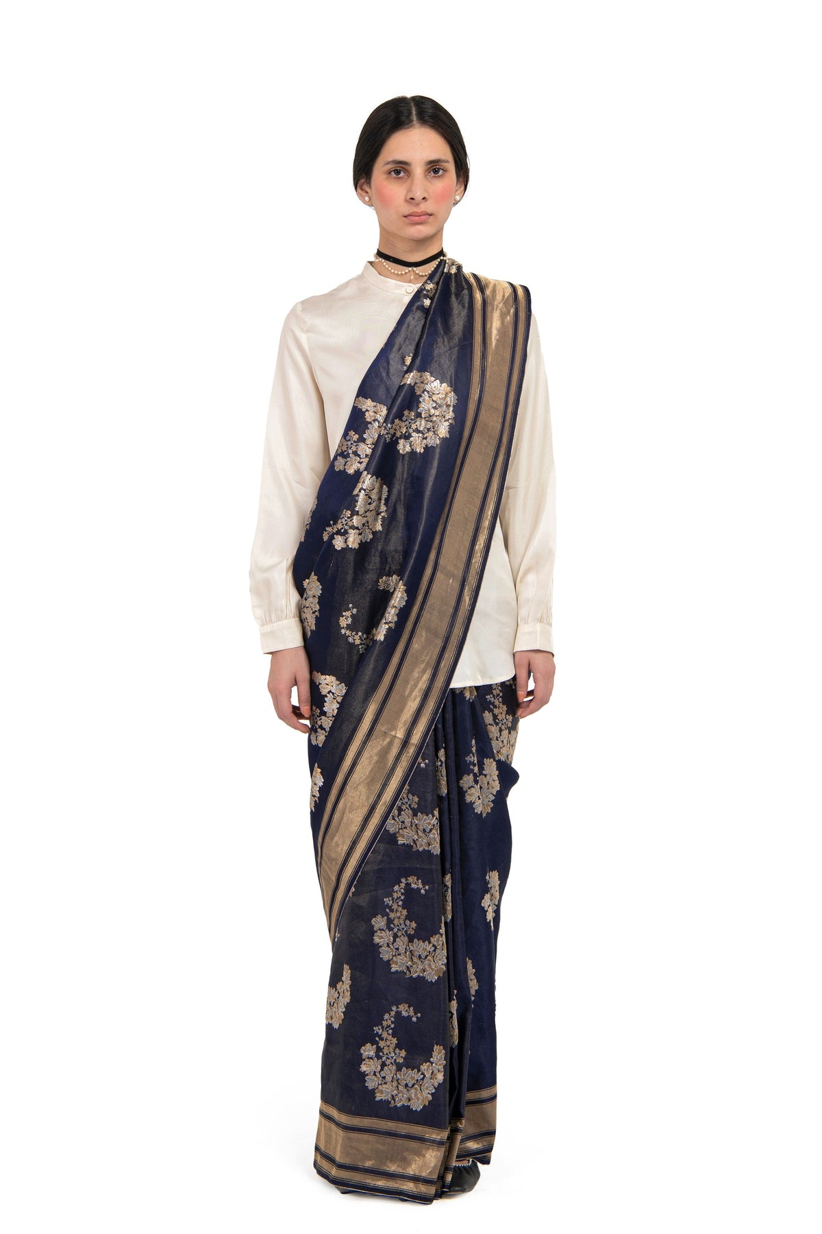 Yoru Indigo Saree