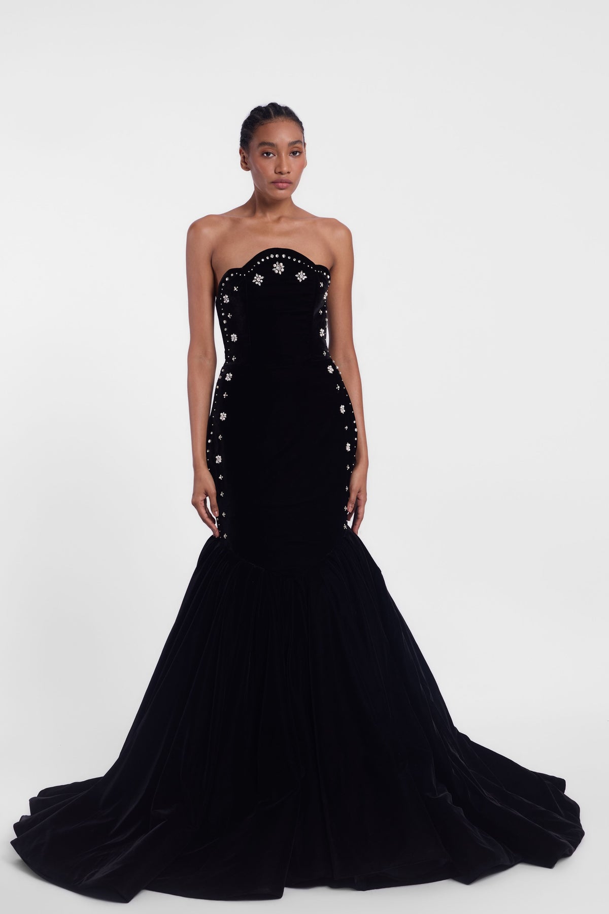 Velvet Mermaid Gown