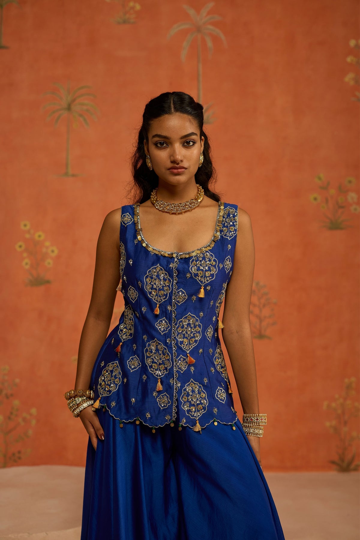Naira Sharara Set