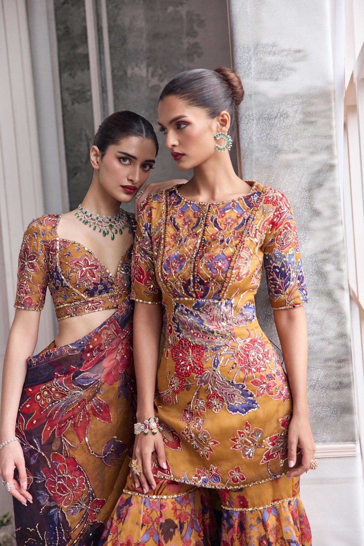 Shahzain Saree Set
