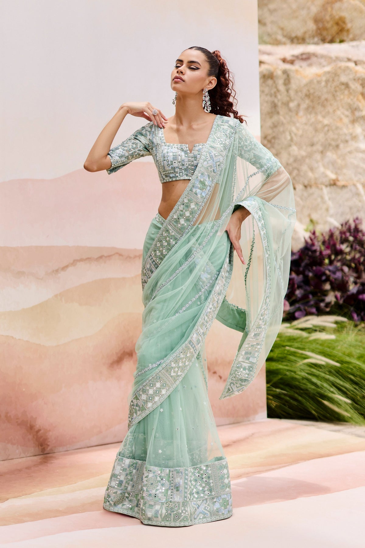 Silene Saree Set