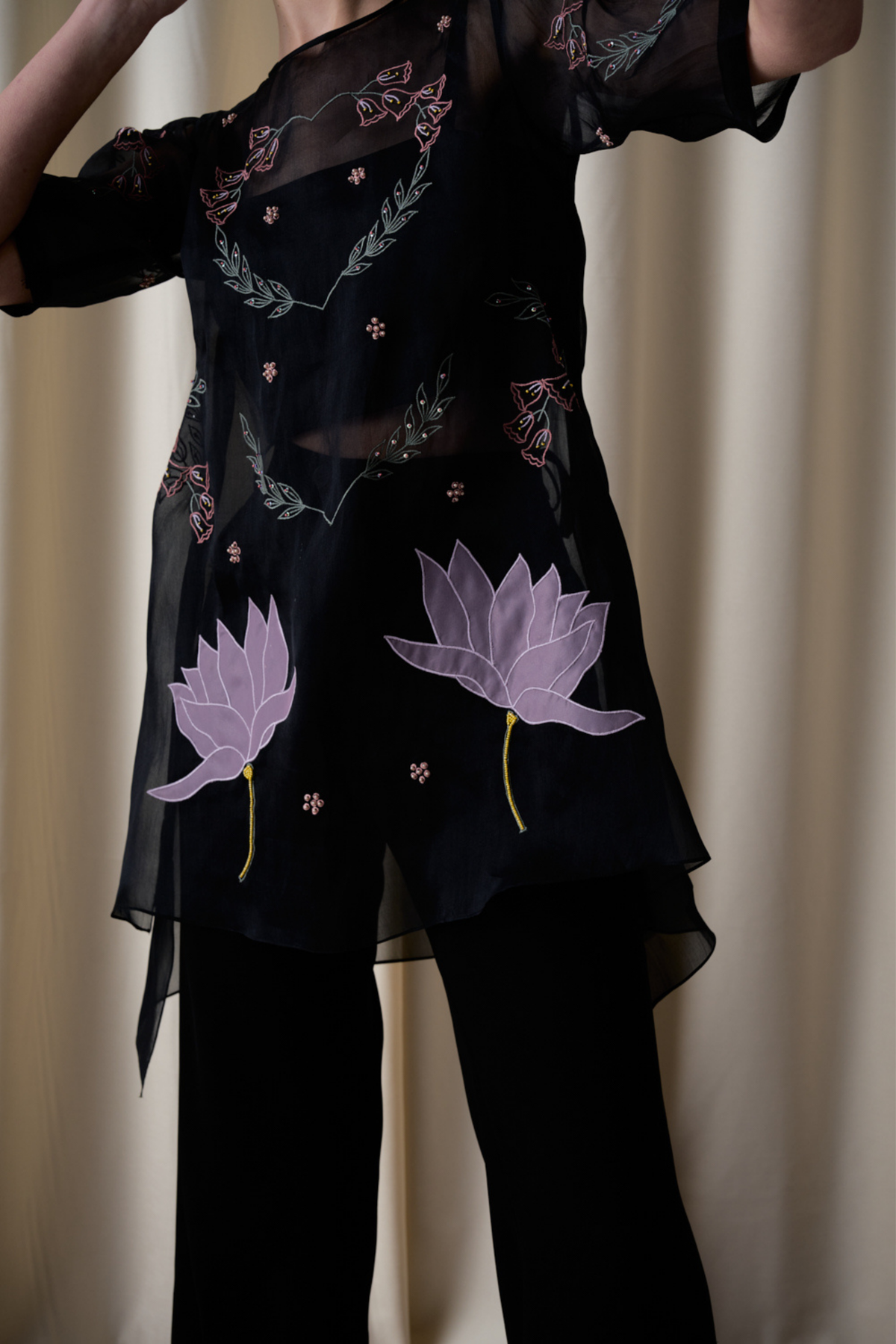 Nightfall Lotus Ensemble Co-ord Set