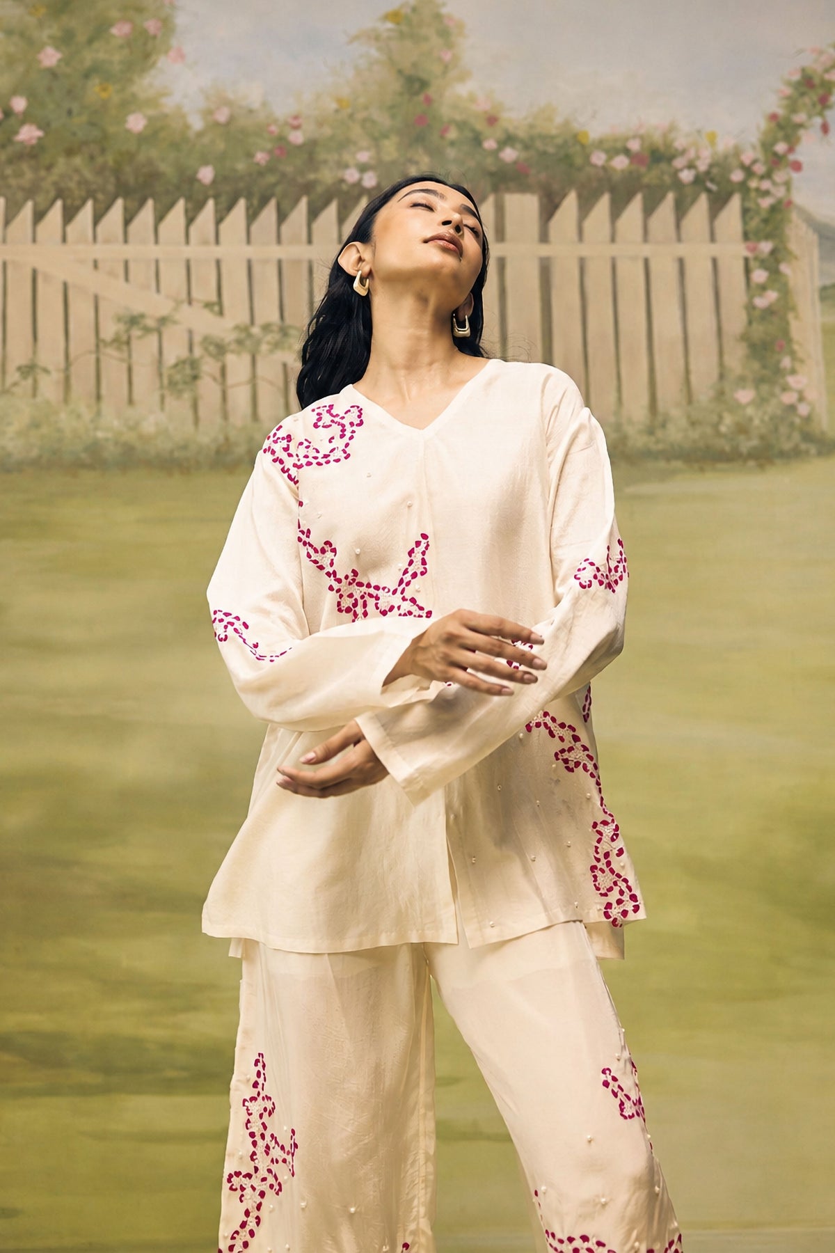 Porcelain Ink Co-ord Set