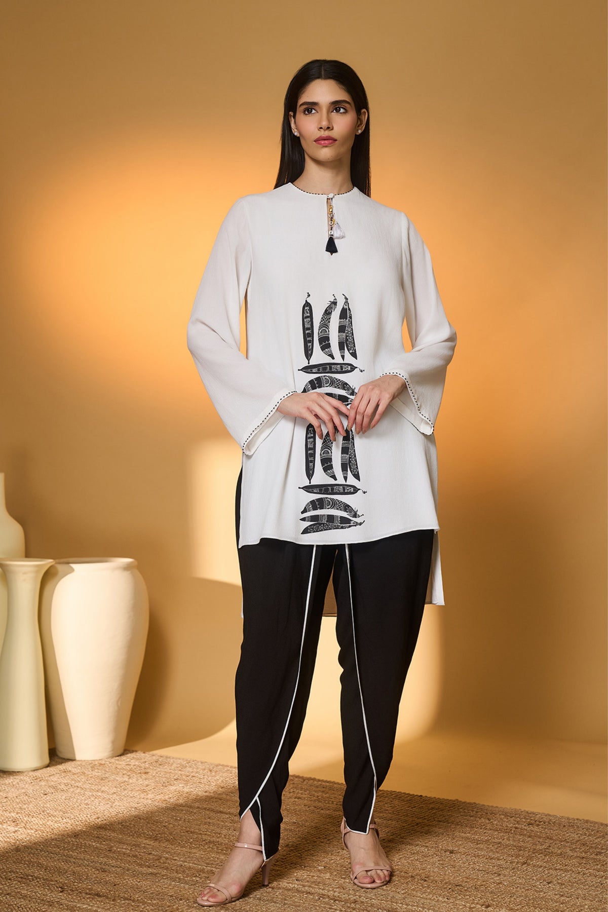 Totem Pod Dhoti Set