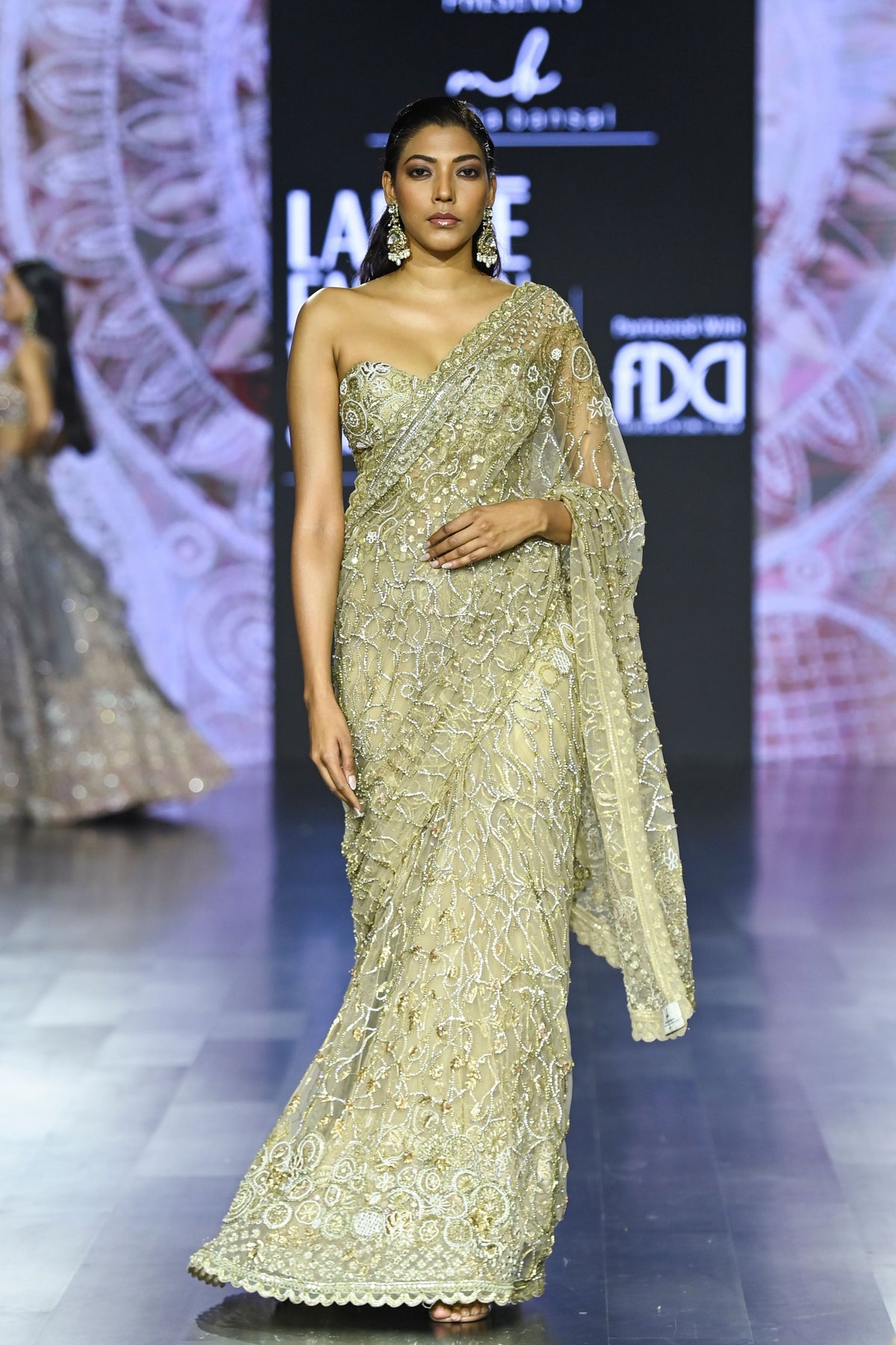 Shalimaar Saree With Corset