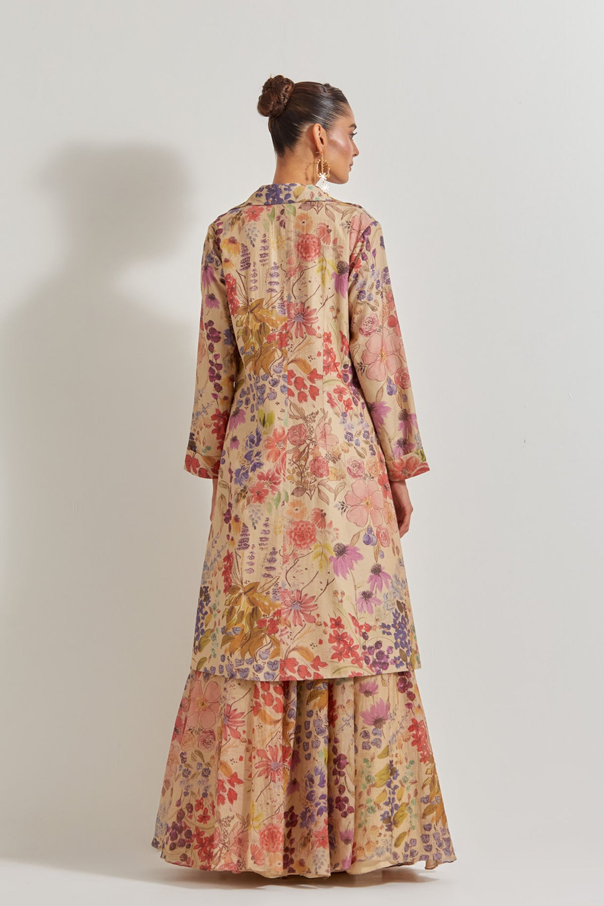 Tissue Chander Jacket Set