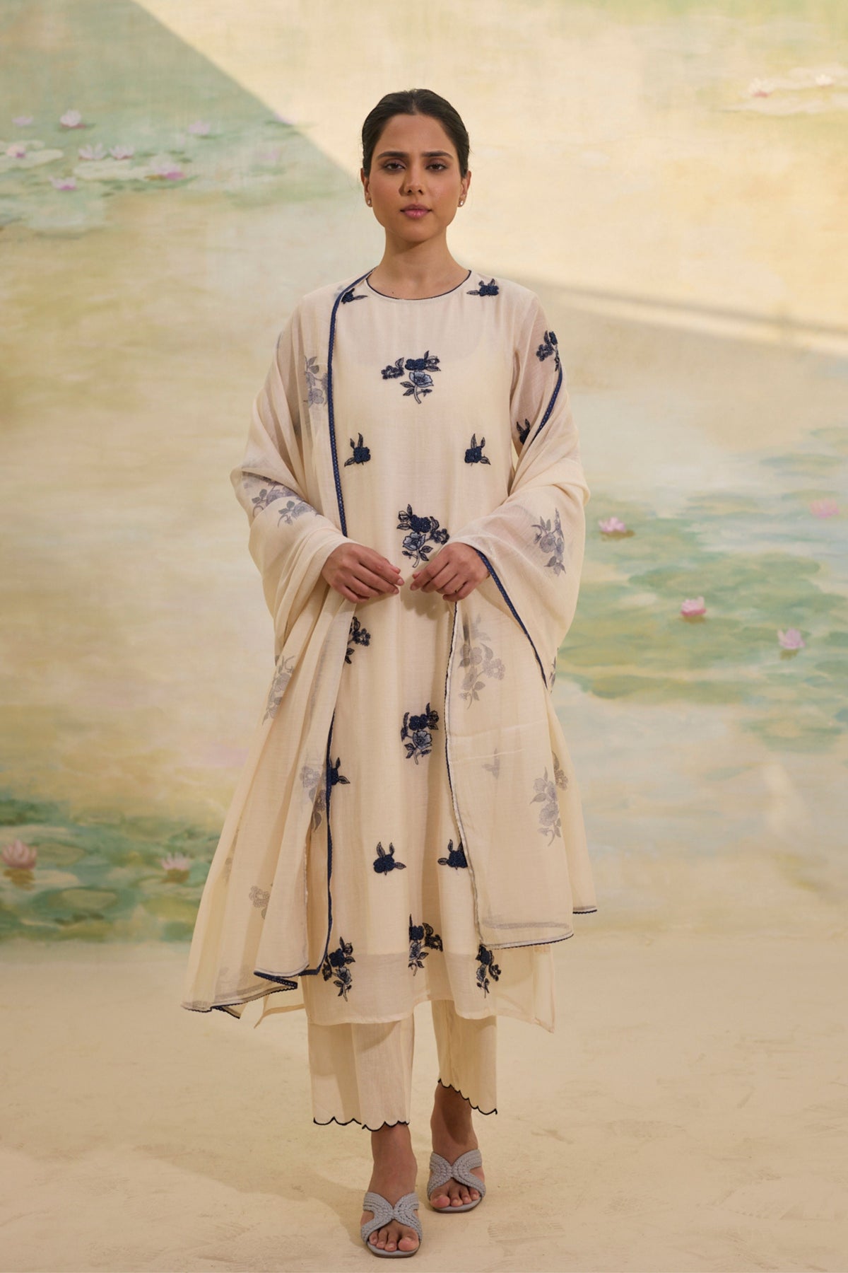 Ivory Kurta Set