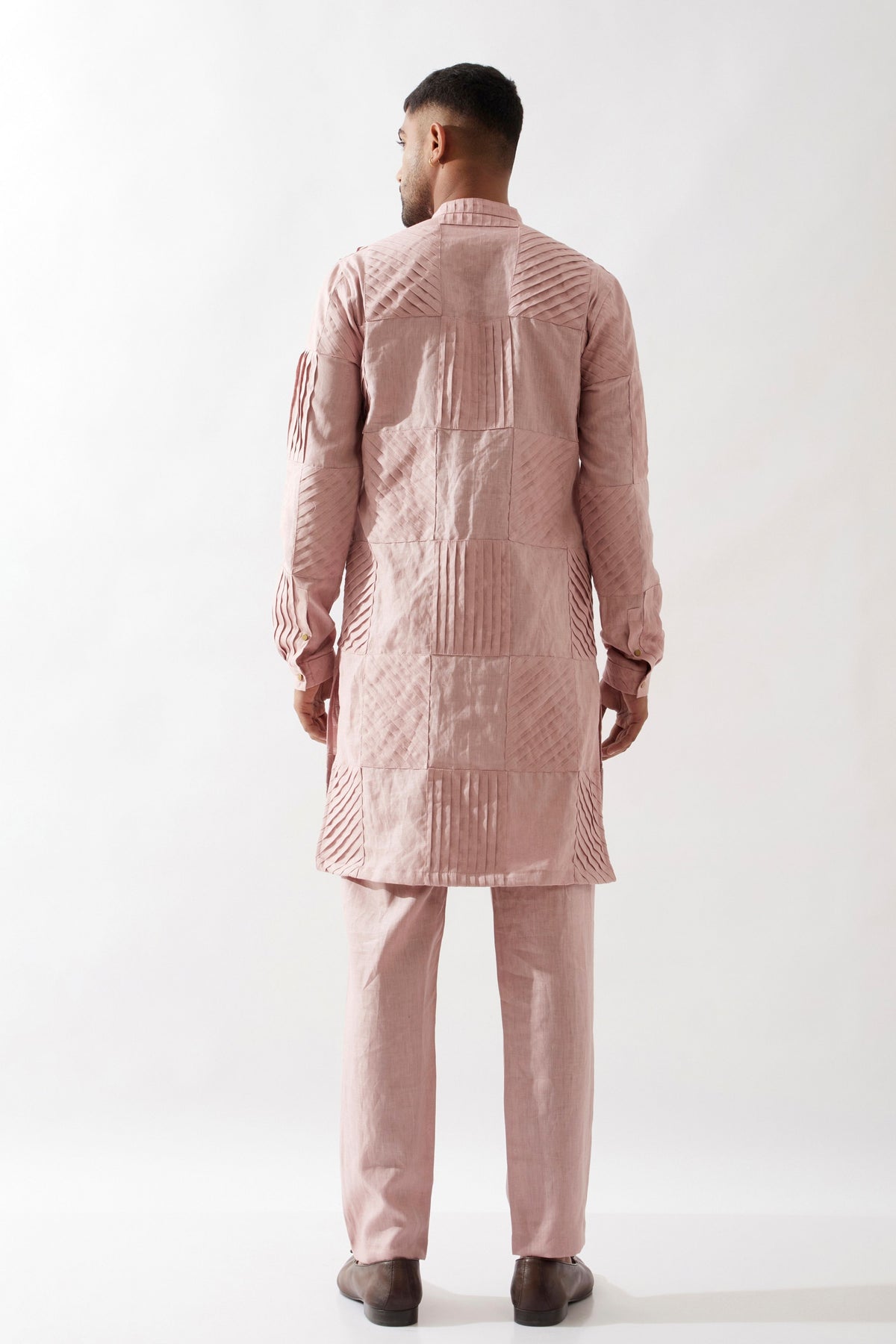 Ezra Pink Kurta