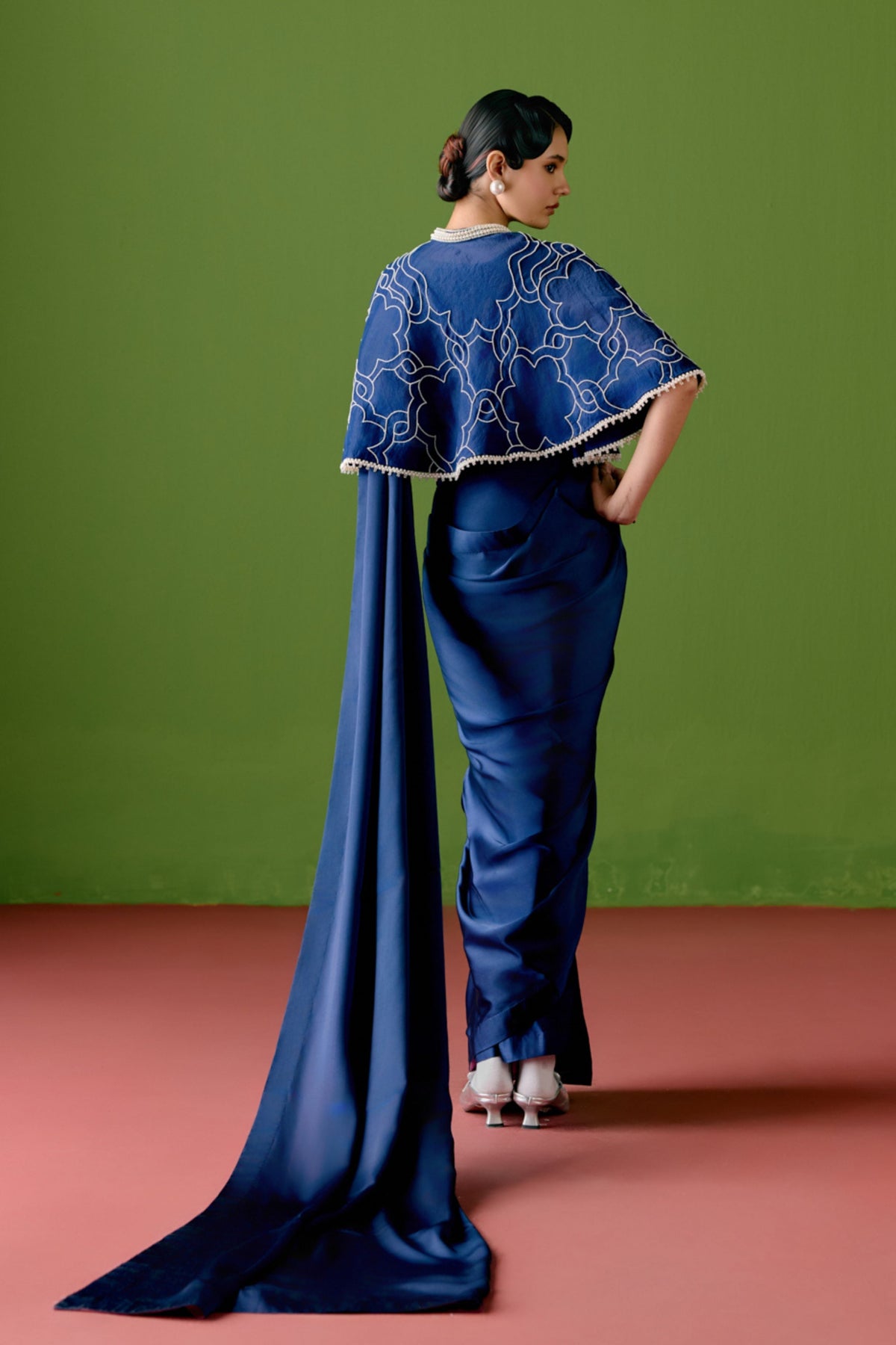 Nizam Twilight Saree Set