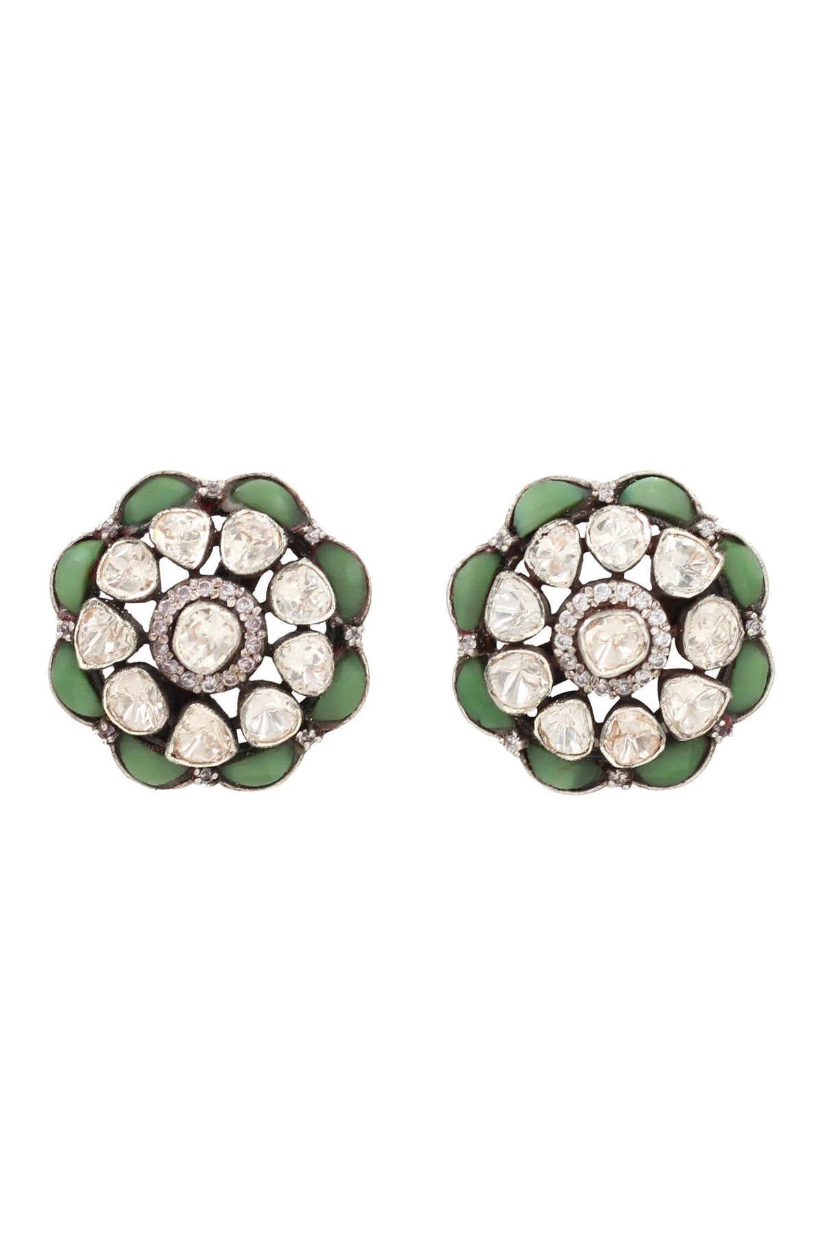 Green Earrings
