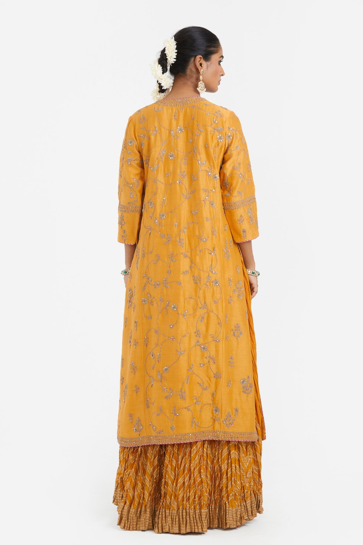 Deep Yellow Lehenga Set