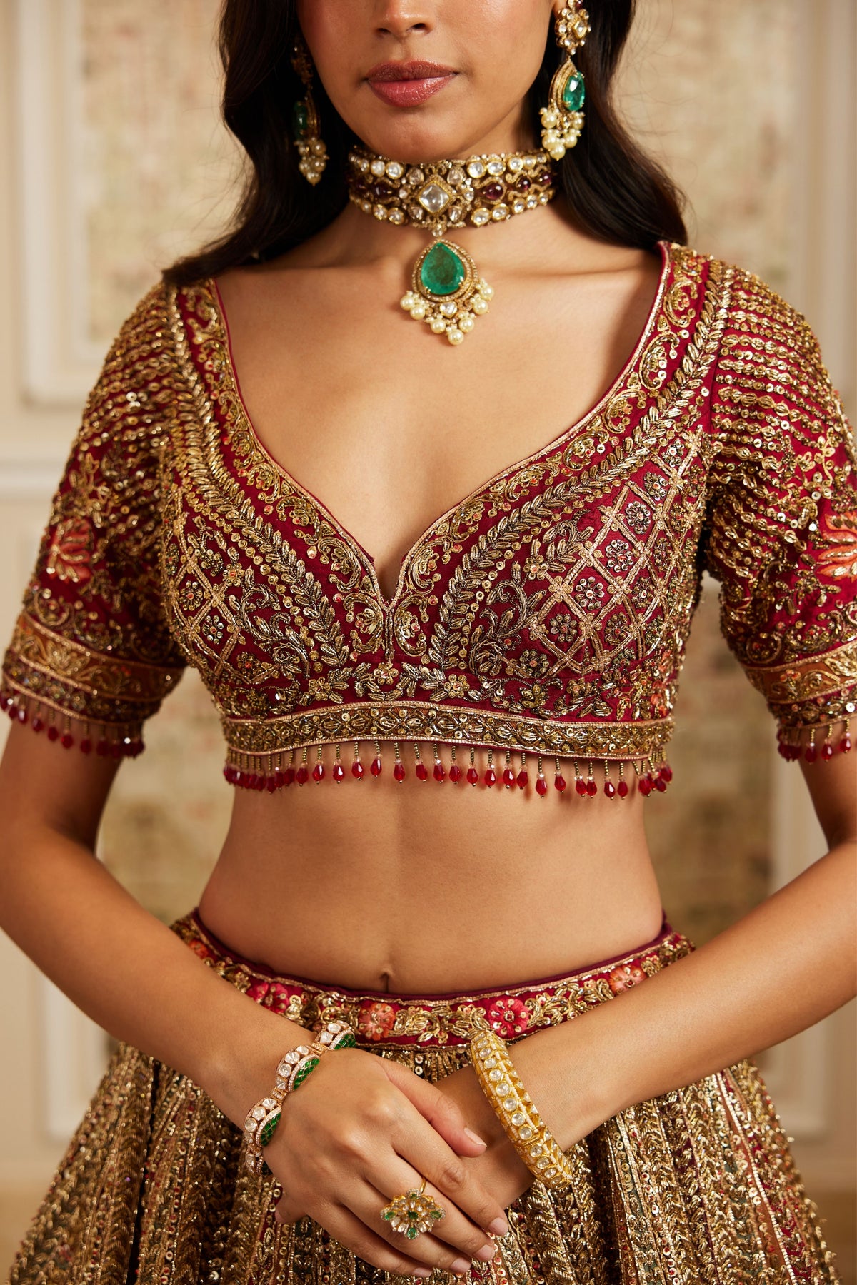 Qamra Lehenga Set