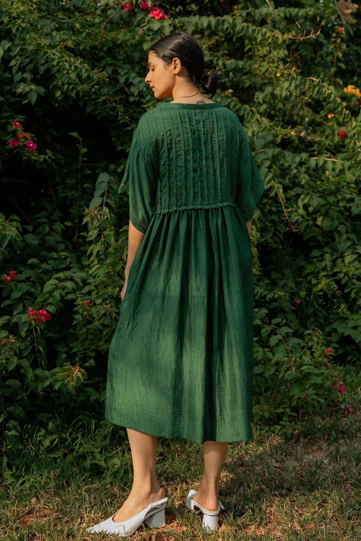 Forest Green Liz Dress