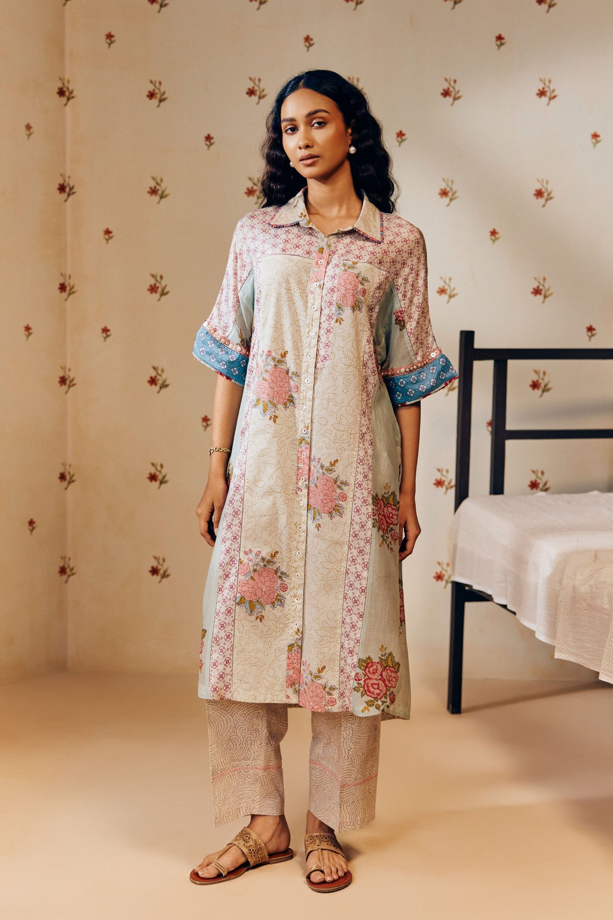Cotton Printed Kurta Set