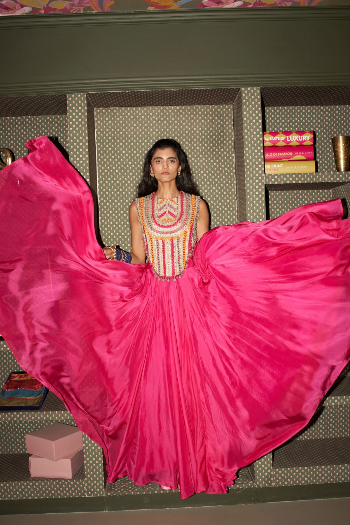 Panorama Corset Lehenga Set