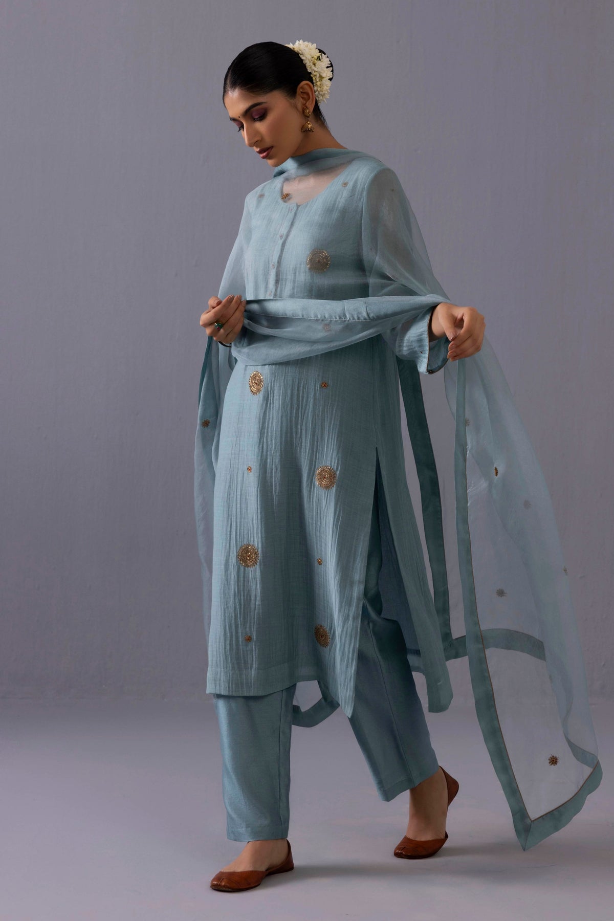 Malti Blue Kurta Set