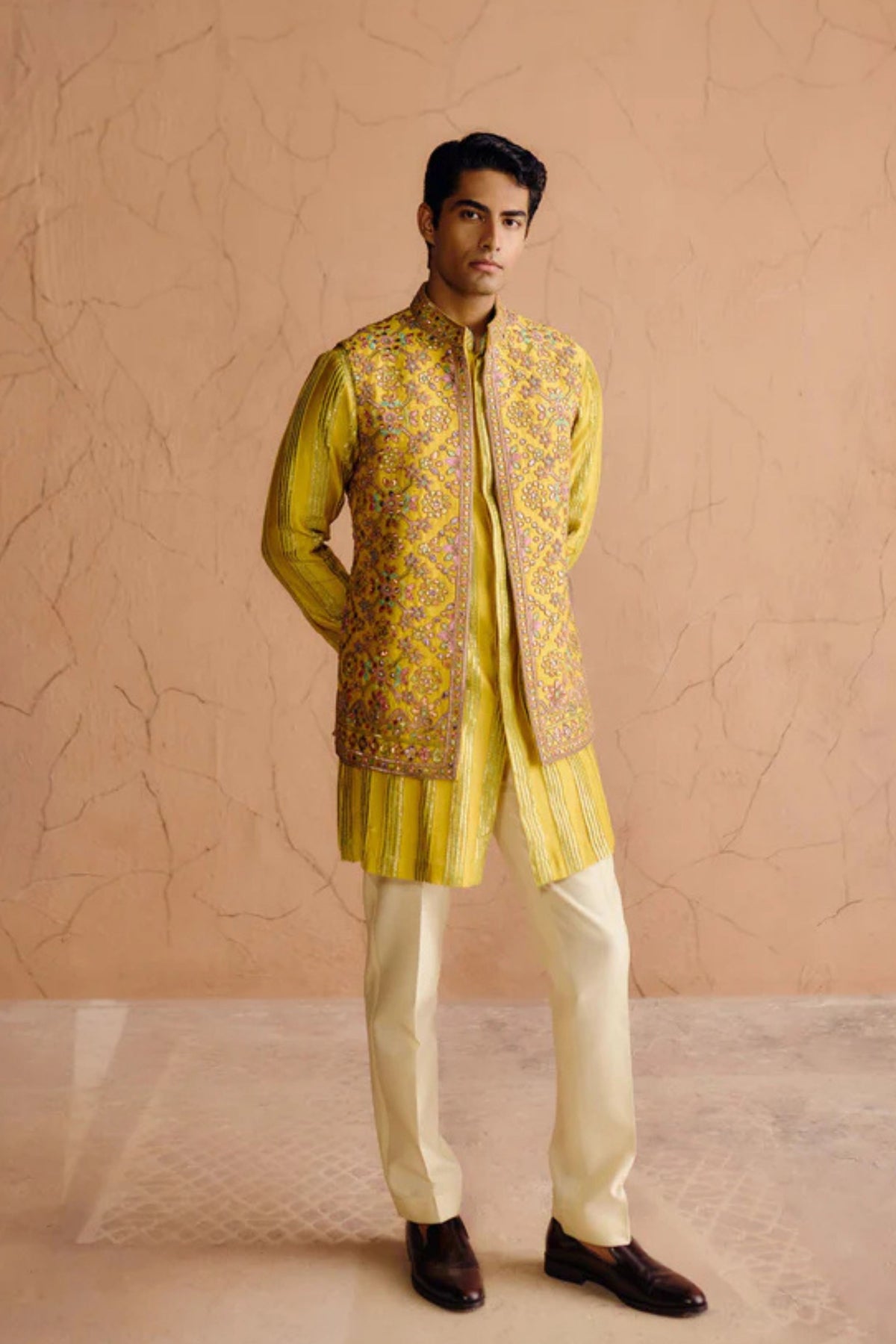 Kanvraj Nehru Jacket Set