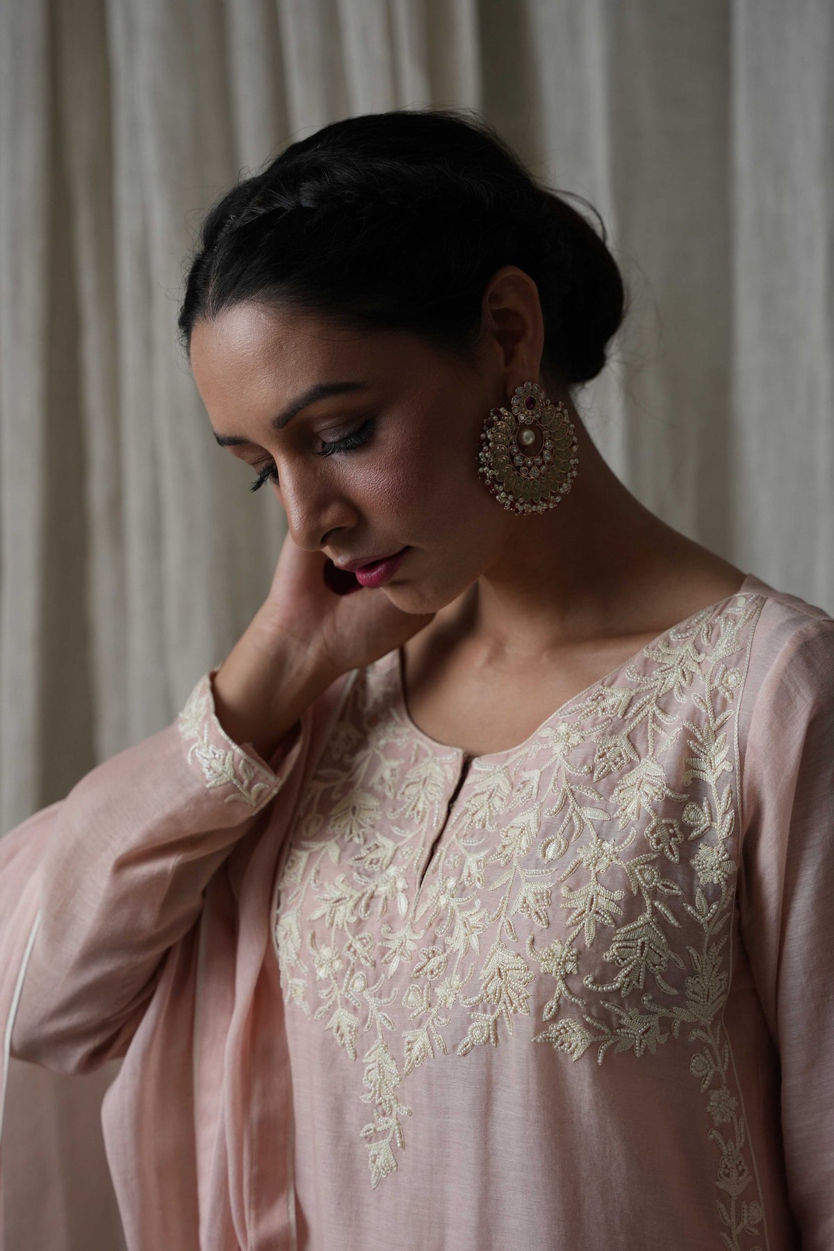 Rose Pink Kurta Set