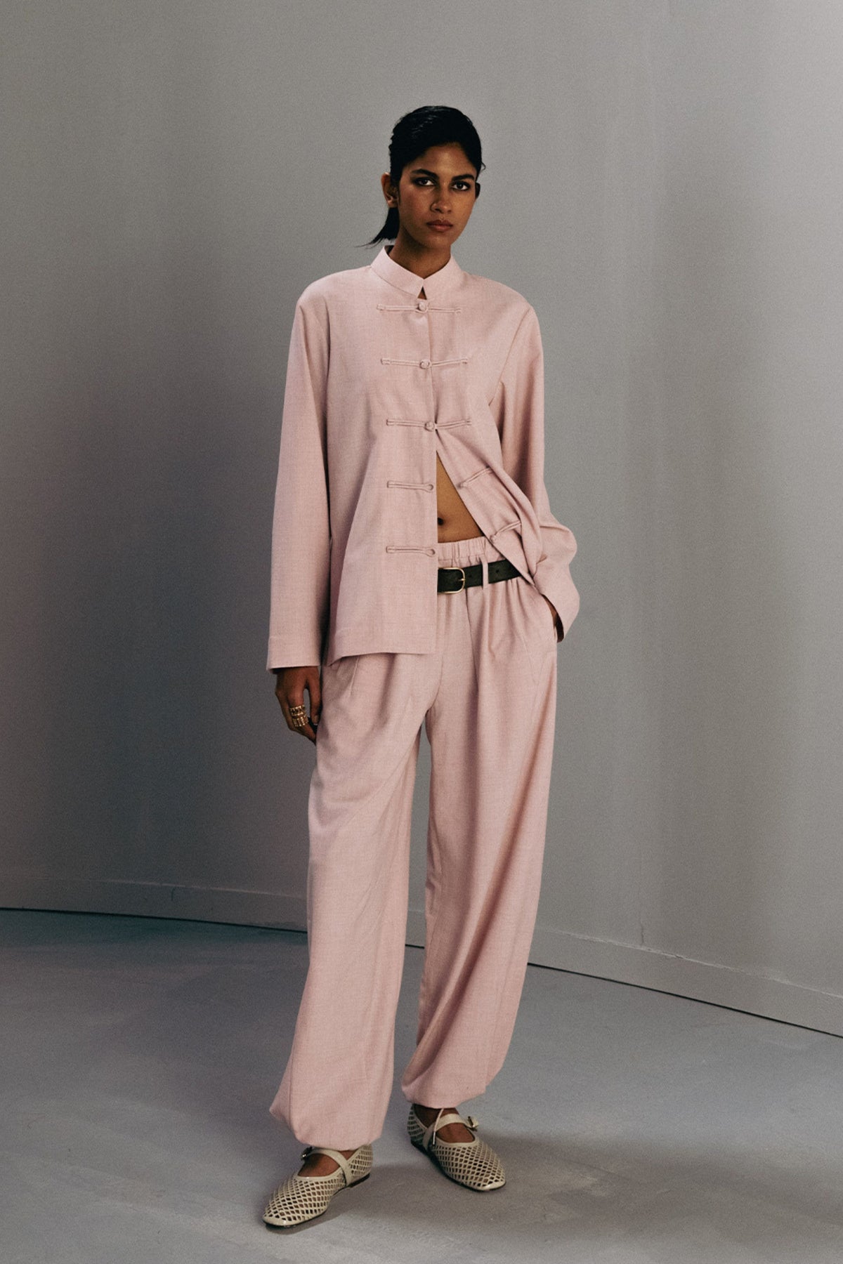 Pinkish Baloon Pants