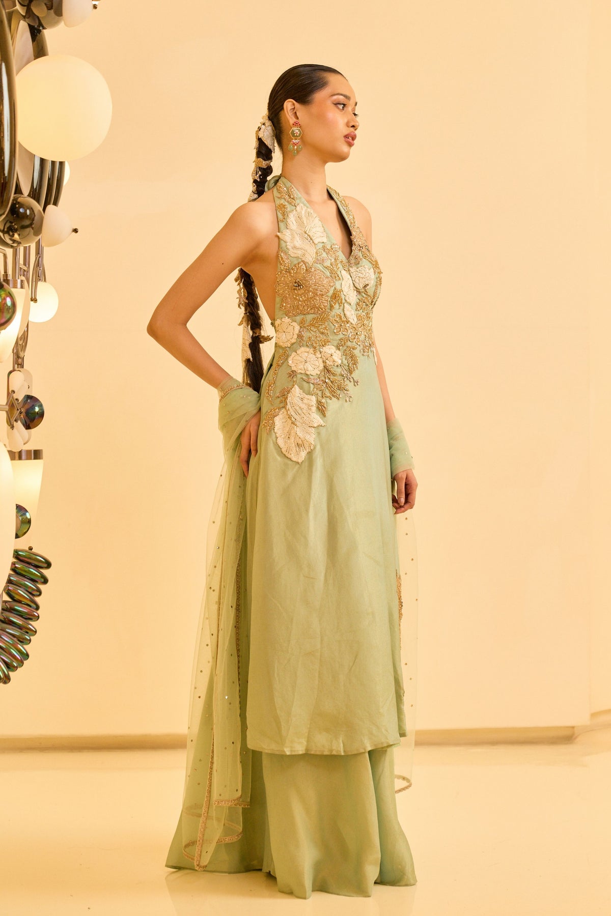 Mint Green Kurta Set