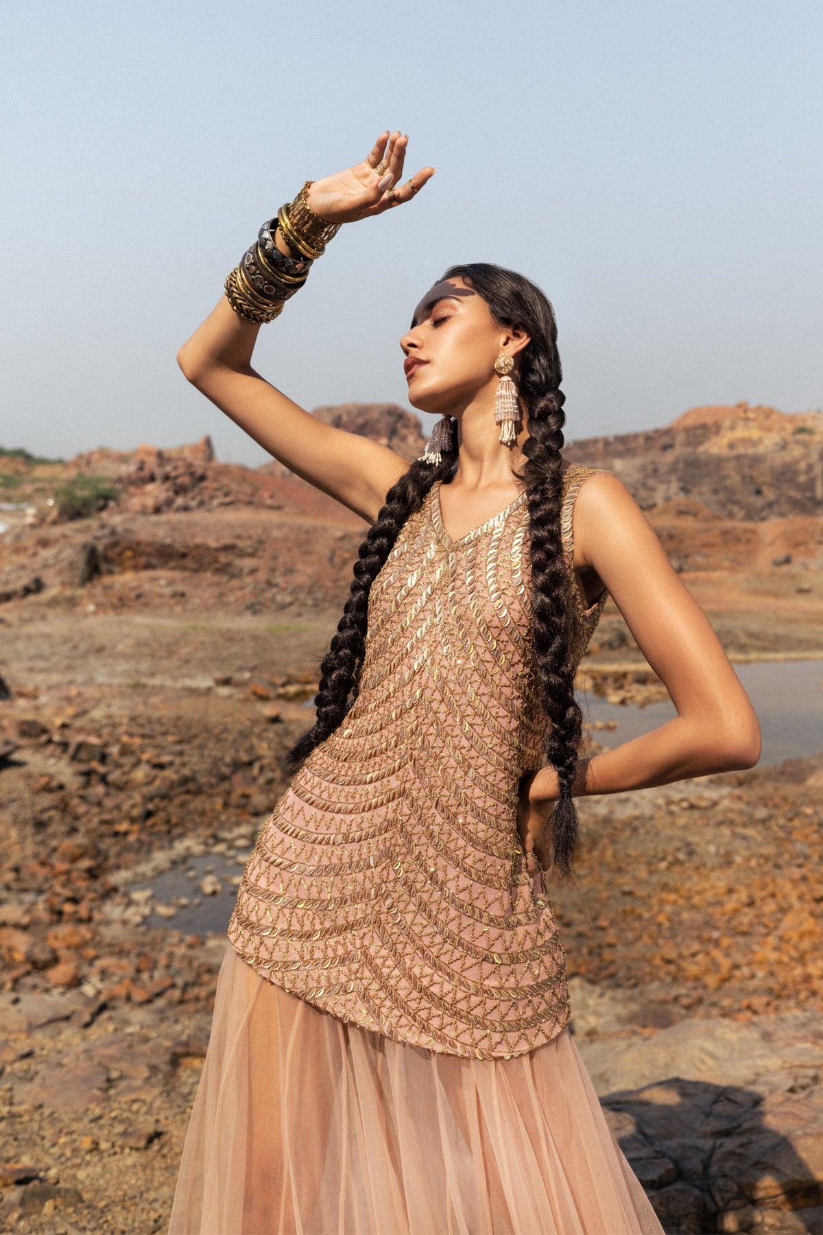 Mojave Sequins Dress