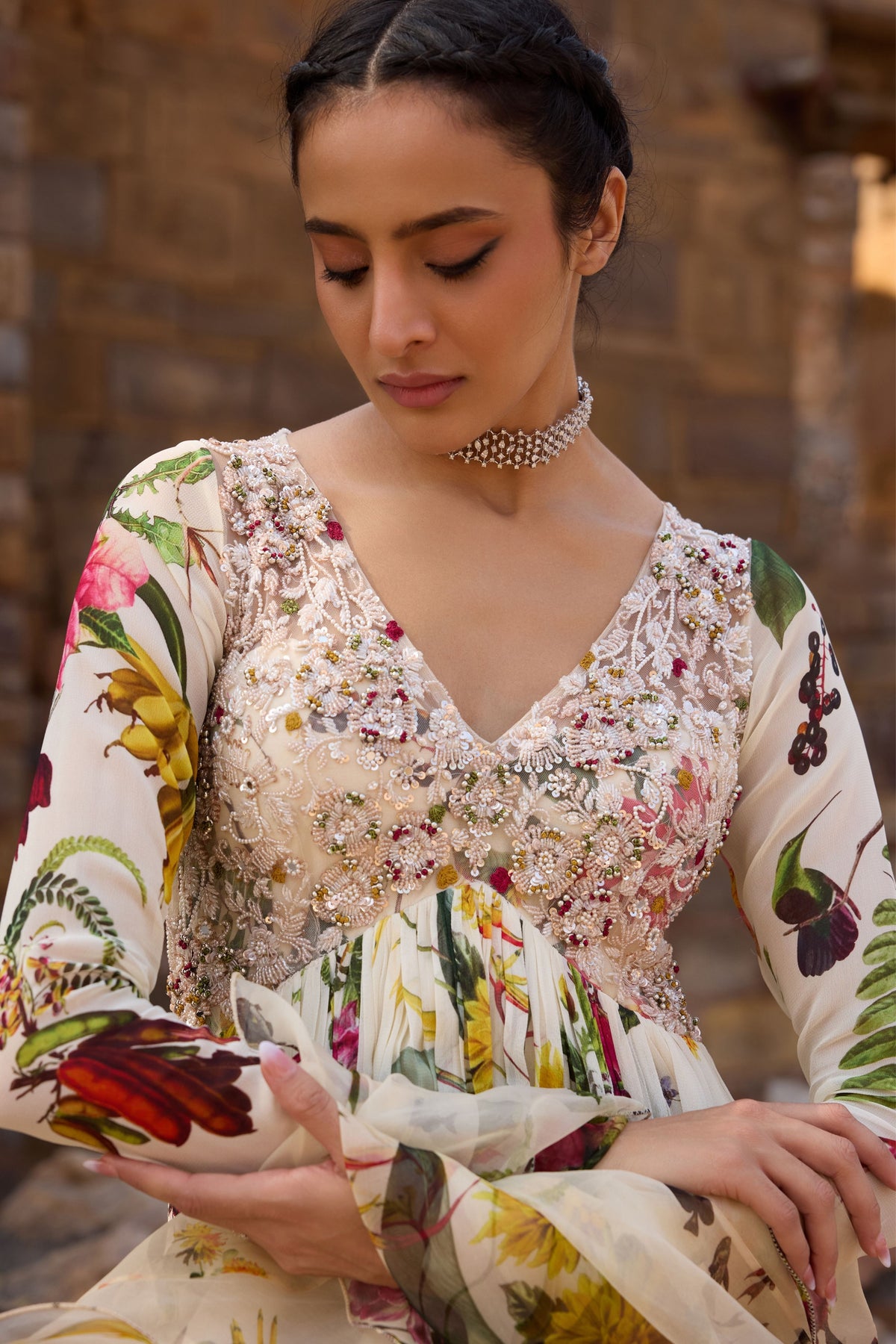 Daisy Anarkali Set