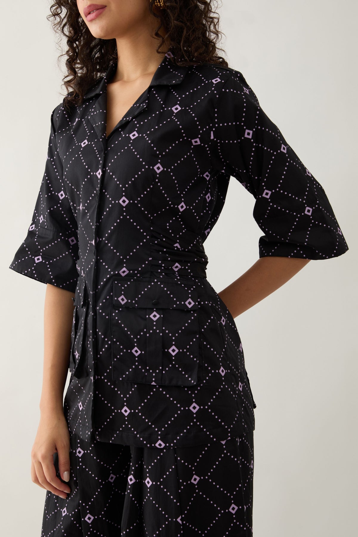 Black Rene Shirt
