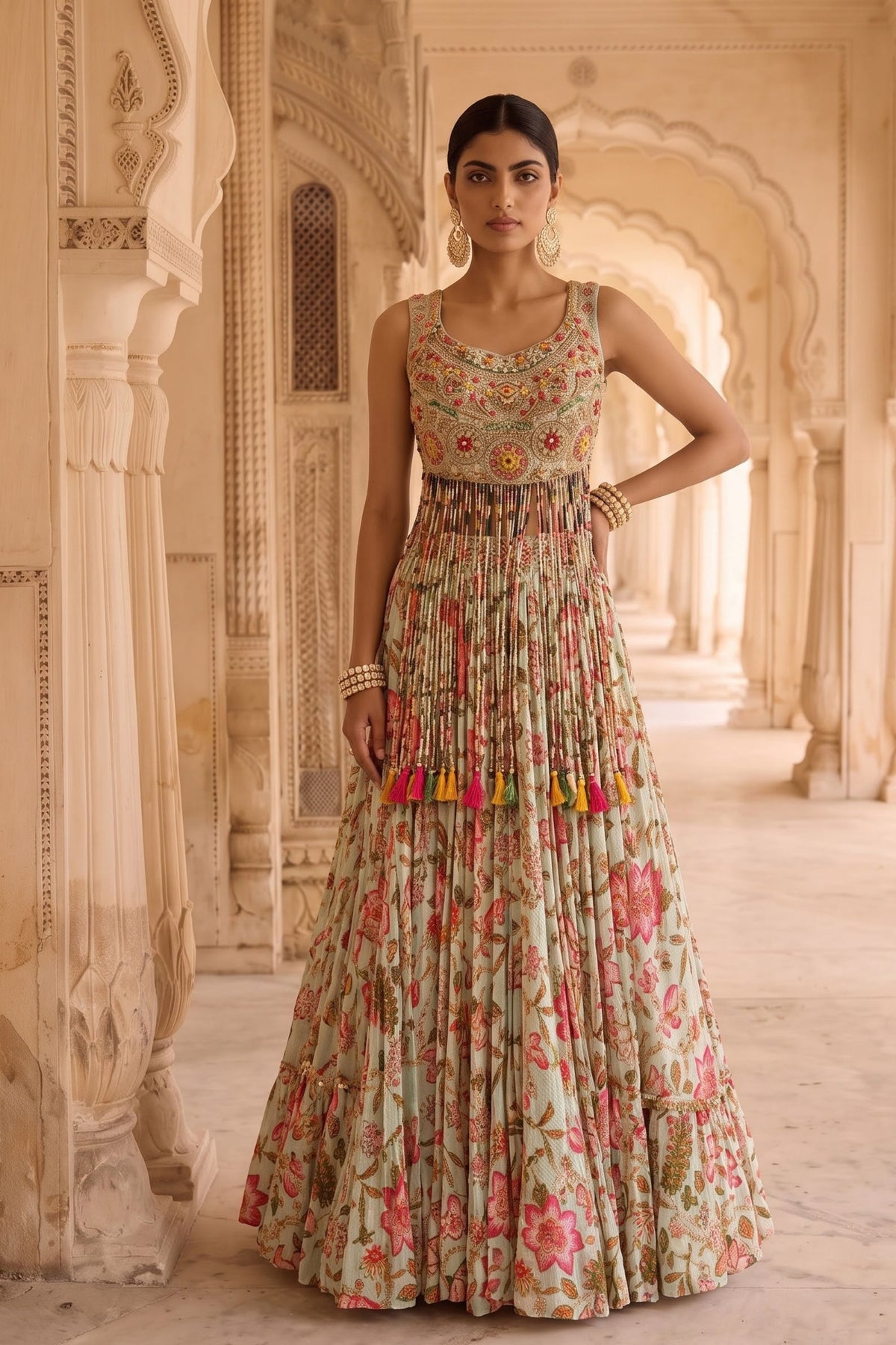 Phoolwari Lehenga Set