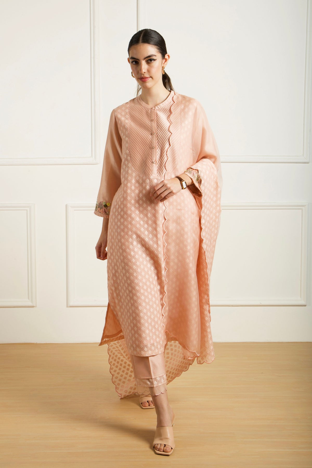 Old Rose Kurta Set