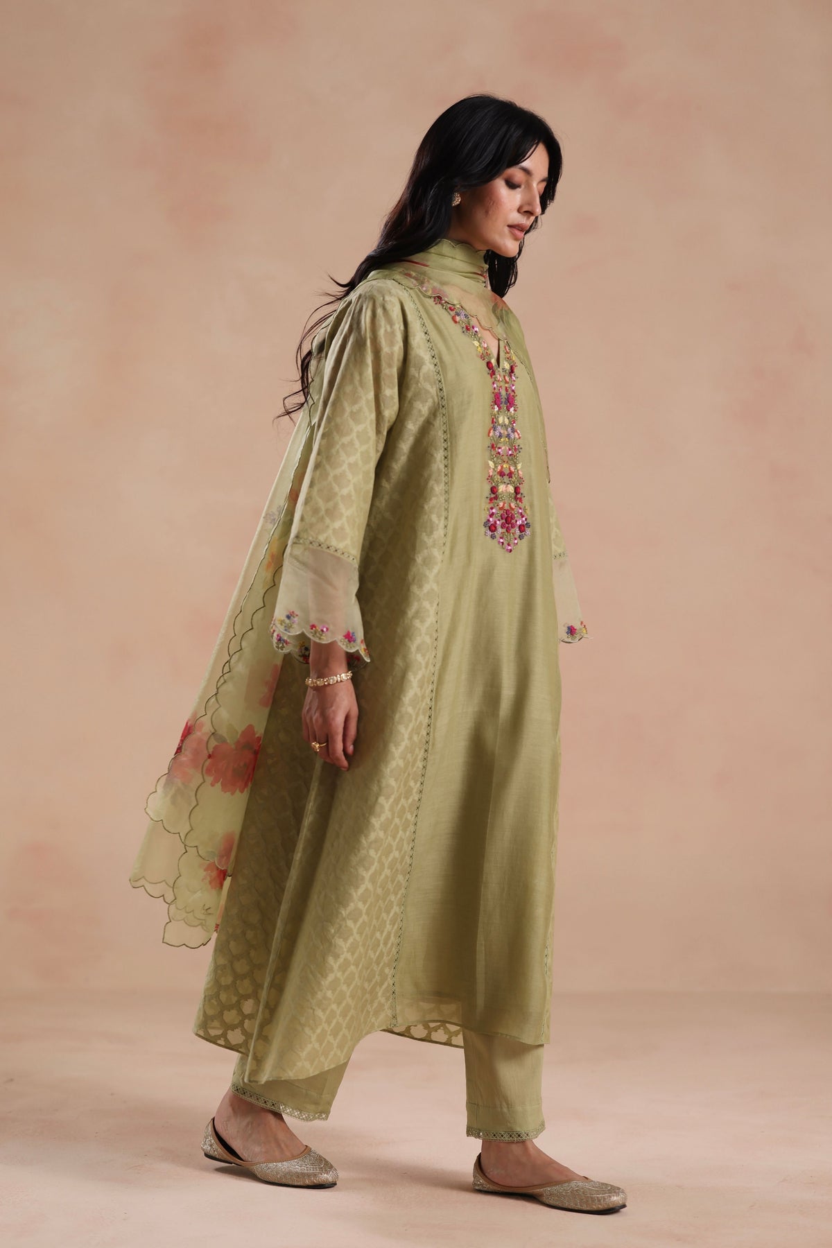 Rua Green Kurta Set