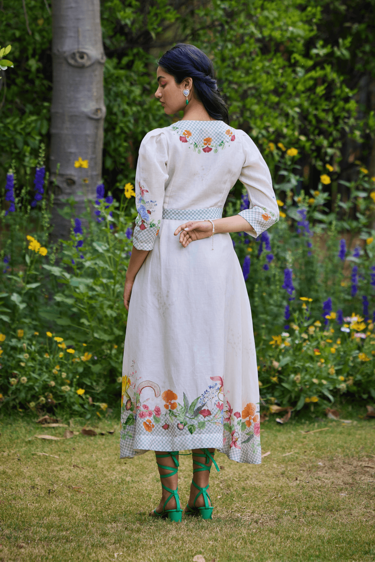 Parisian Wrap Dress Fawn