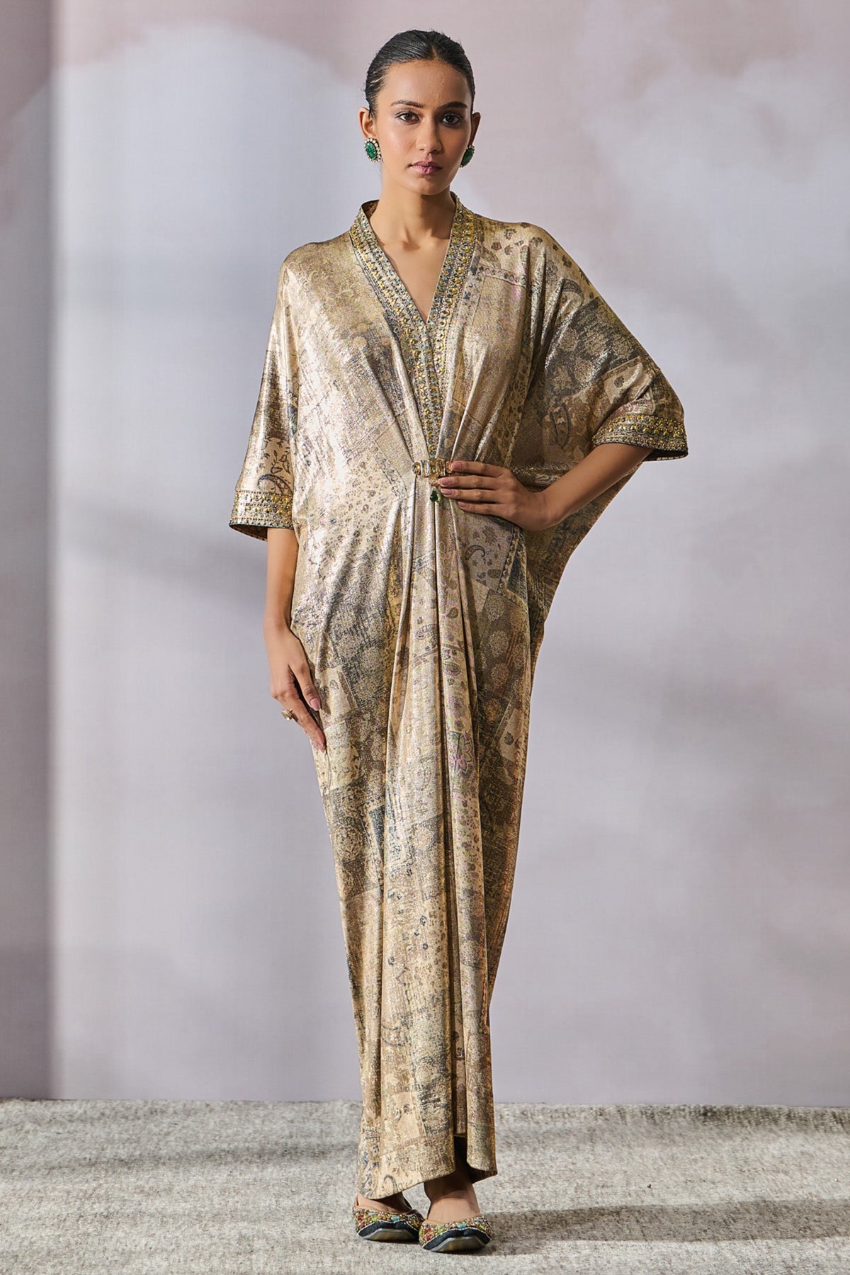 Printed Oyster Dress