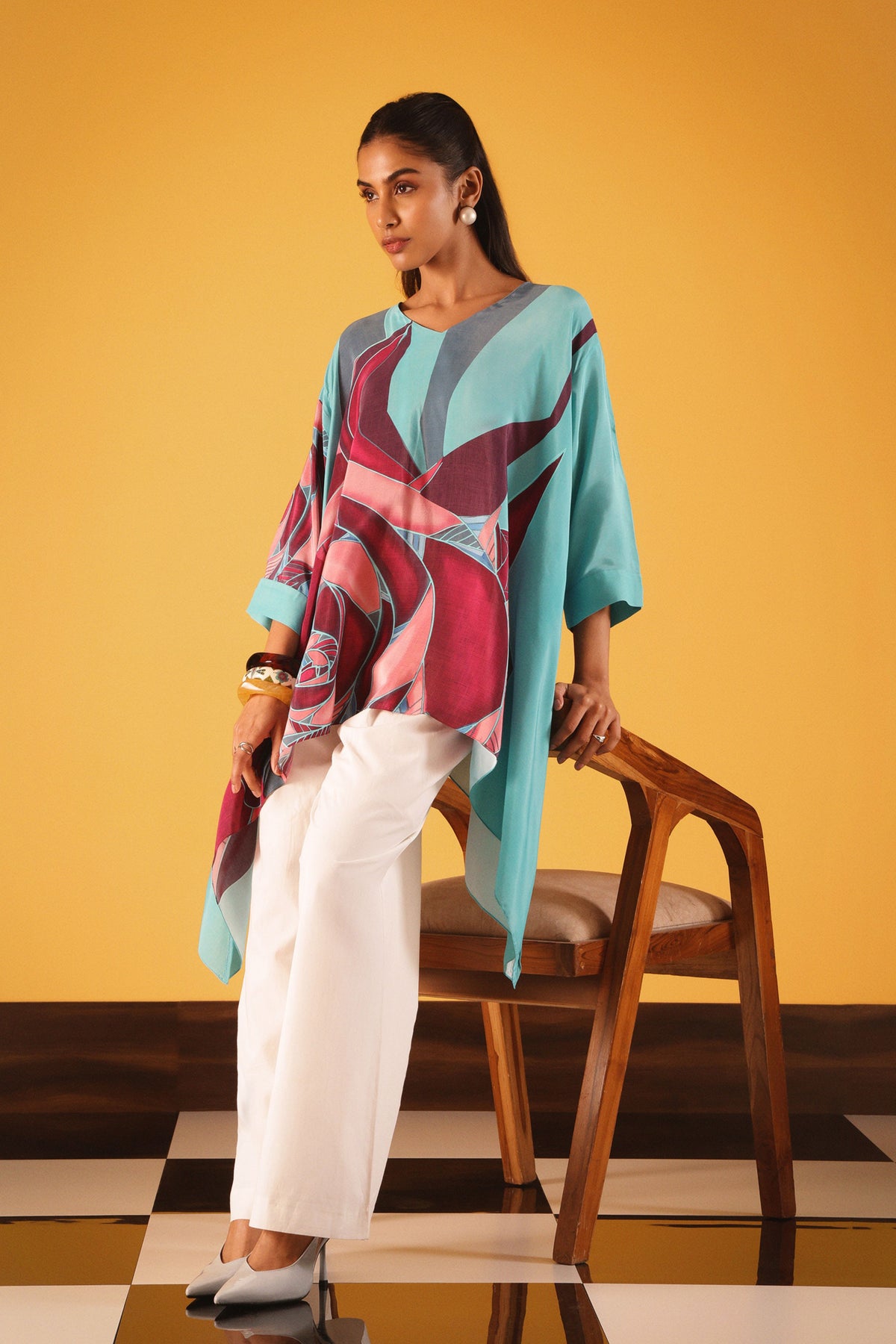 Kabul Rose Top