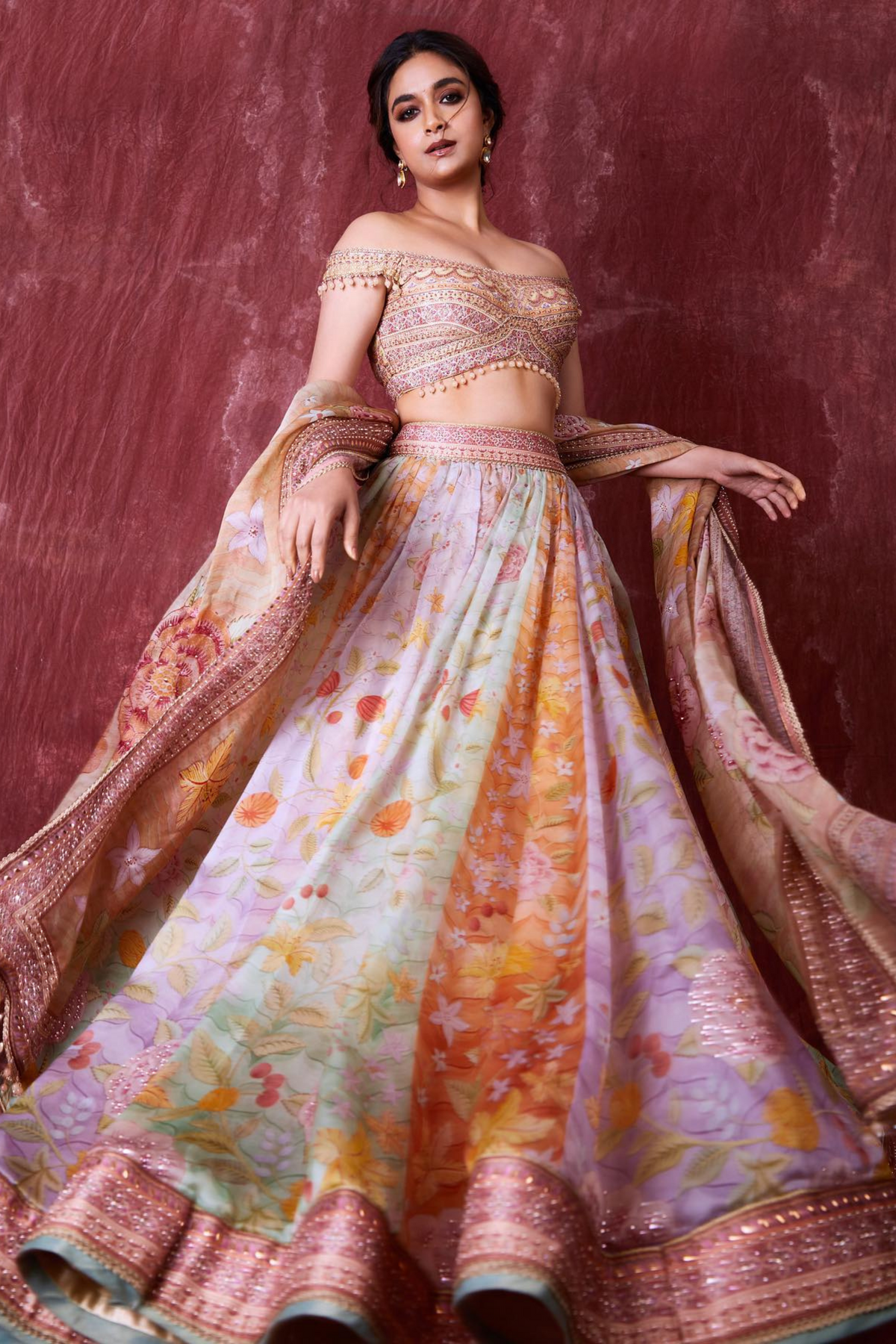 Keerthy Suresh in Tarun Tahiliani