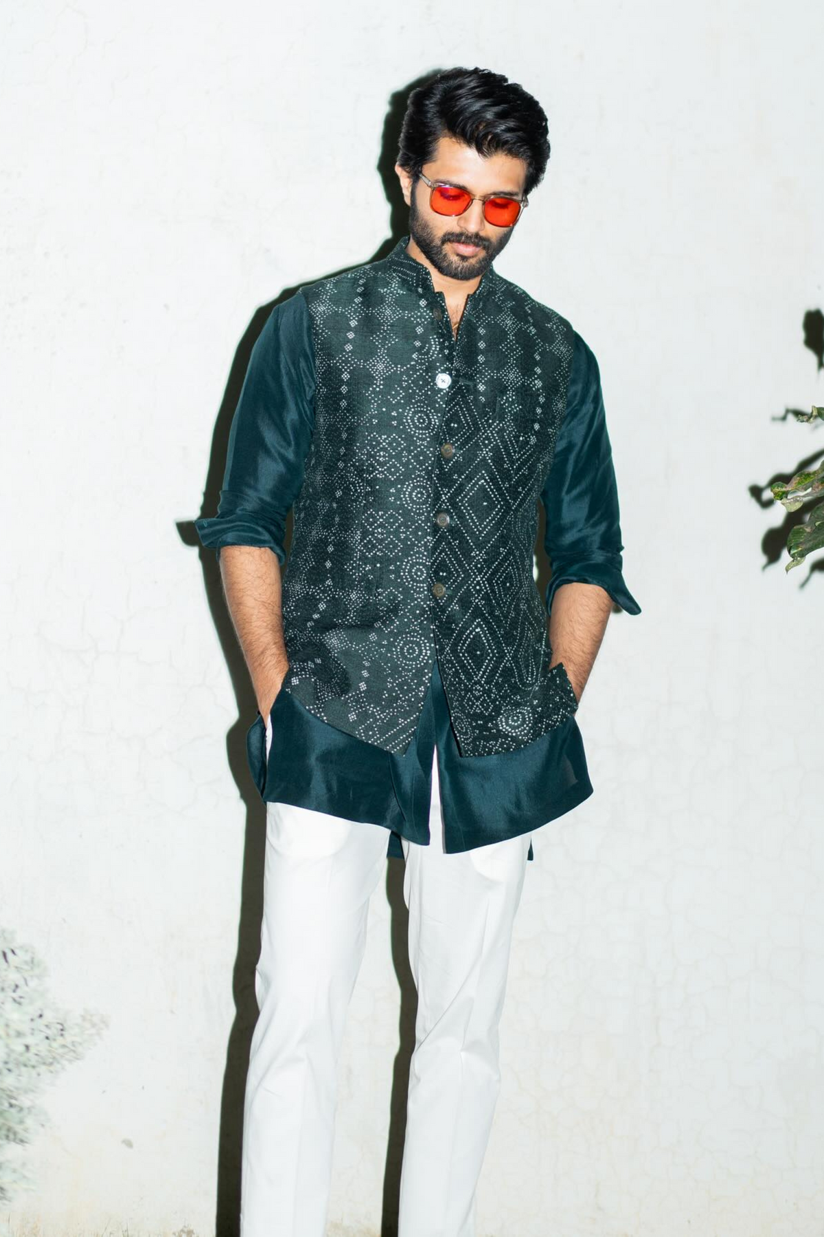 Vijay Deverakonda in Divyam Mehta Menswear