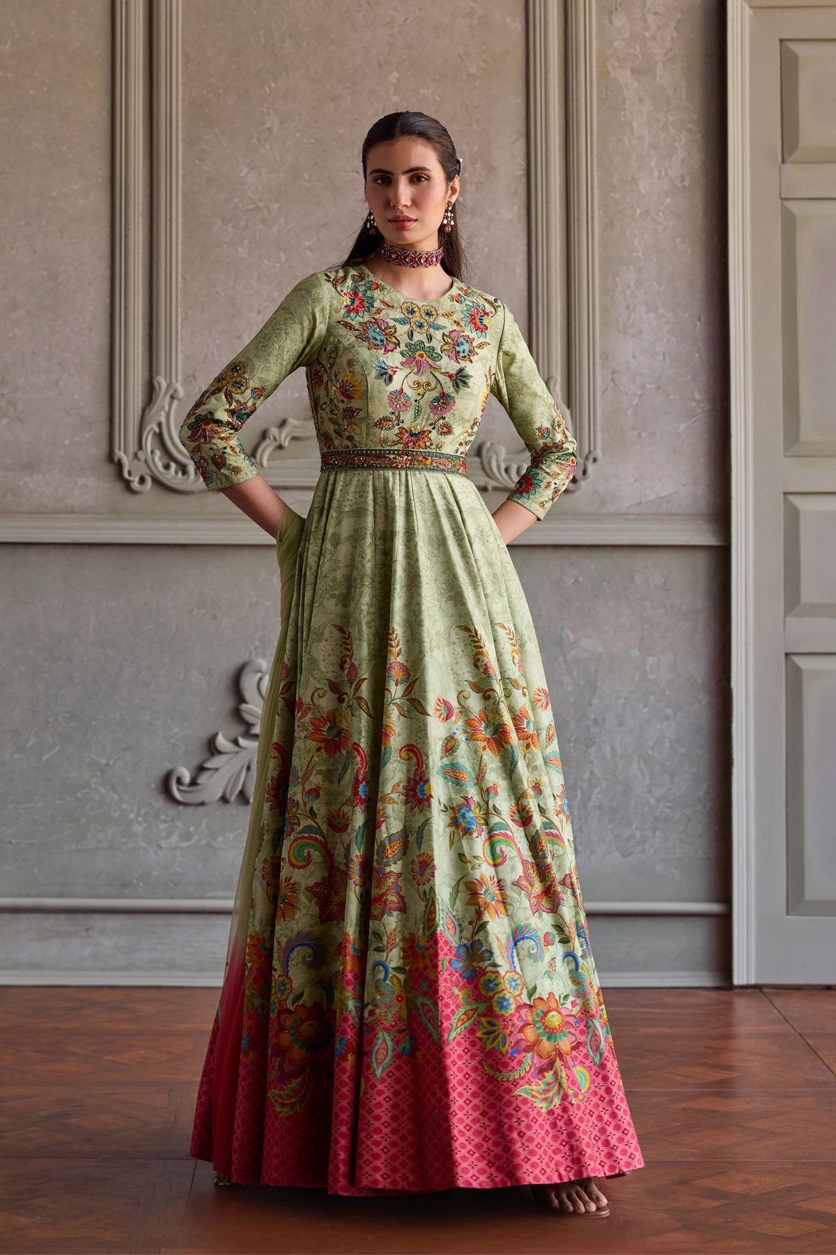 Ruhani Anarkali Set