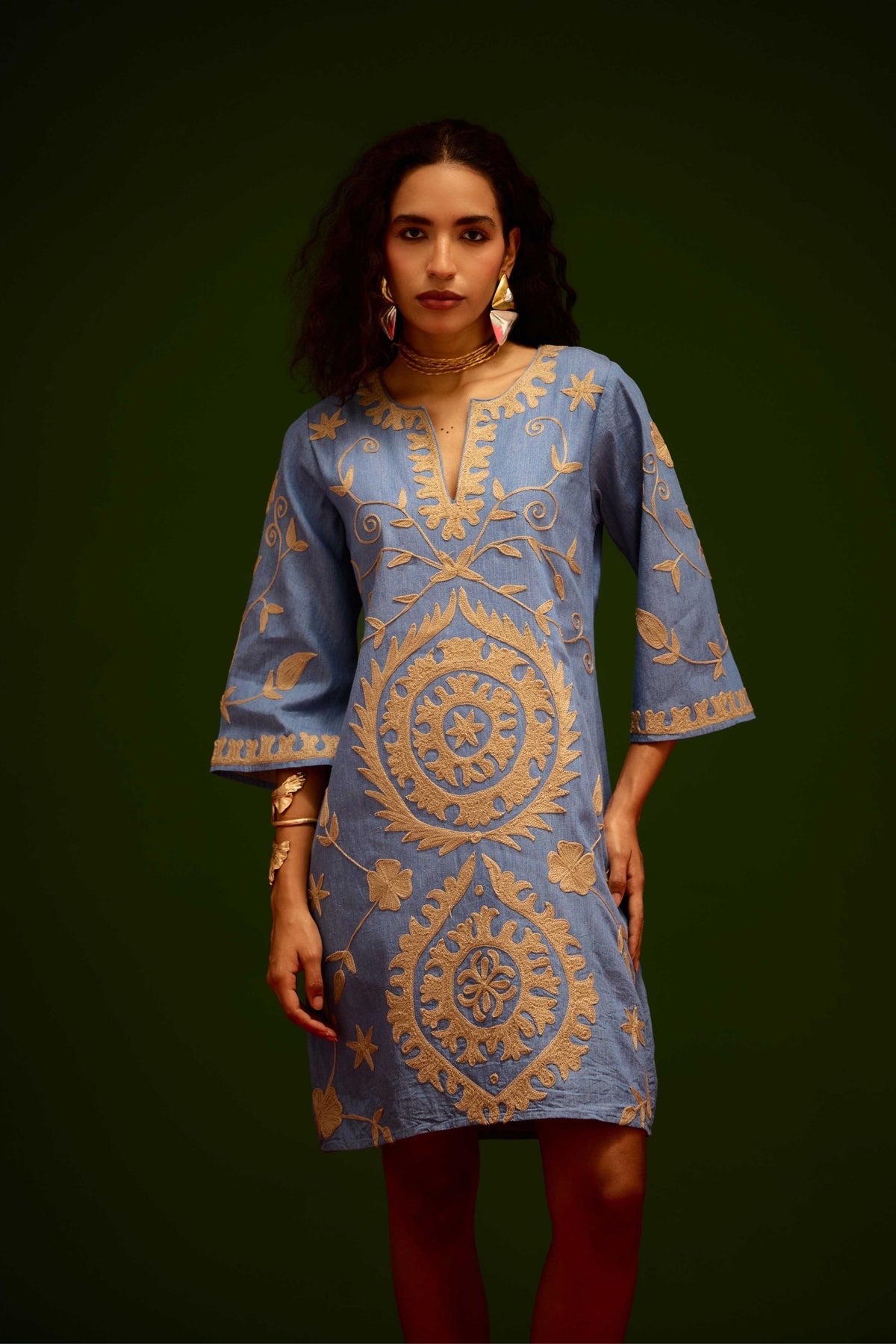Denim Blue Dress