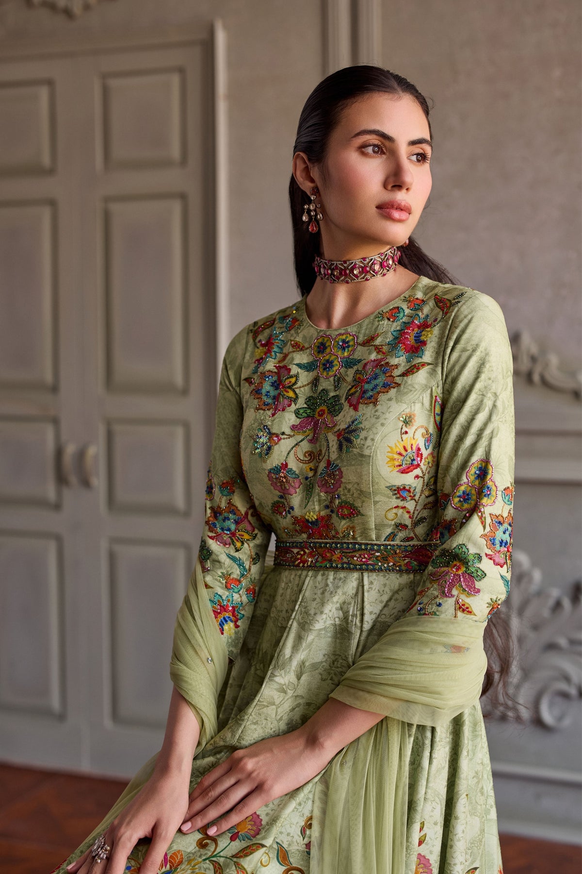 Ruhani Anarkali Set