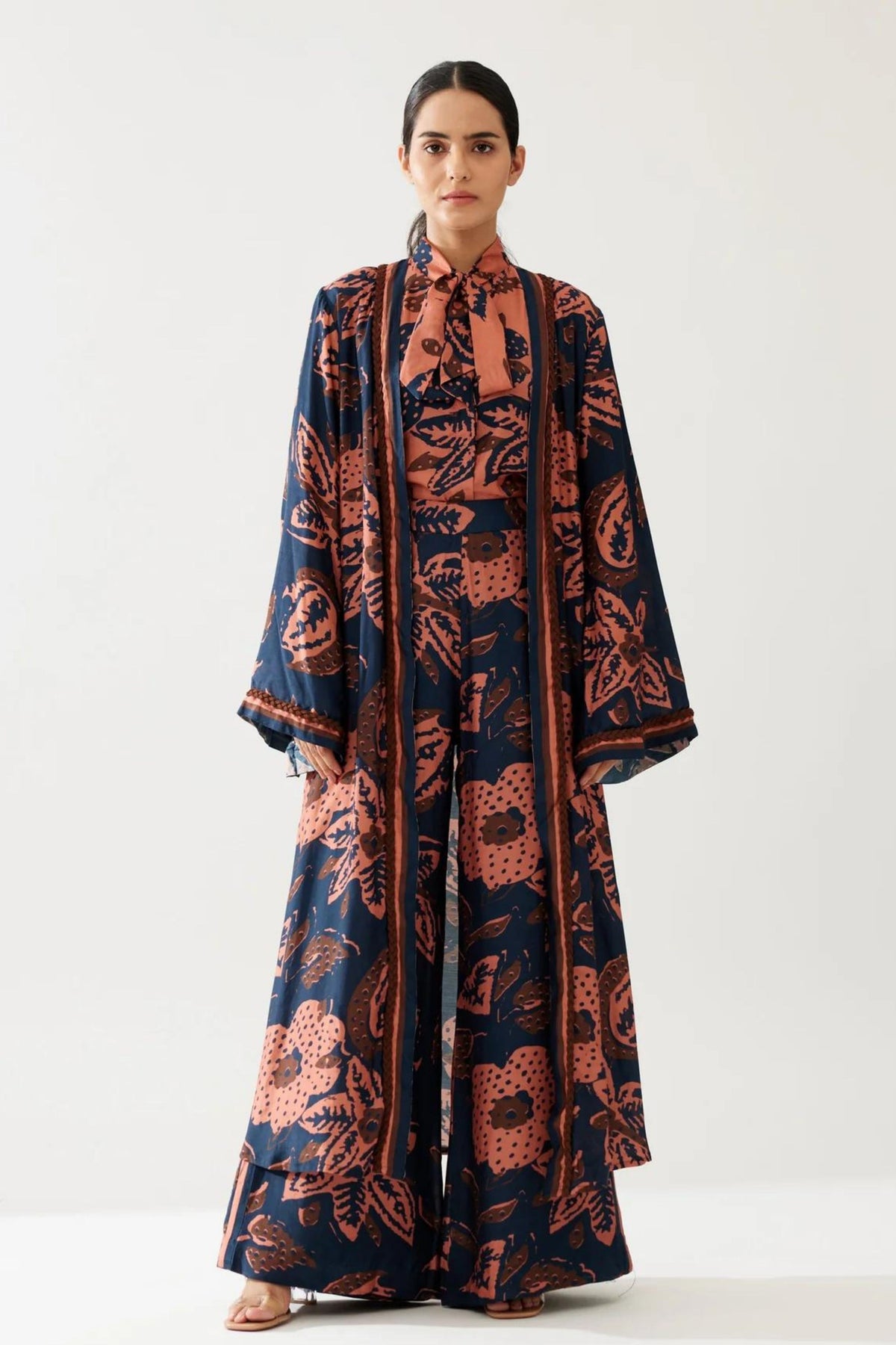 Blue And Pink Cape
